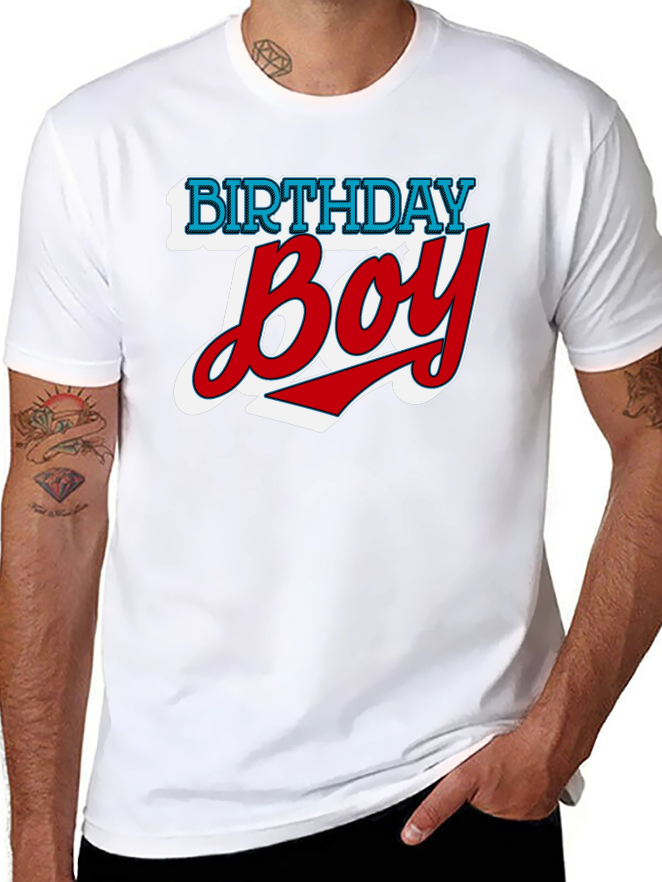 Black Birthday Boy Graphic T-Shirt view 8