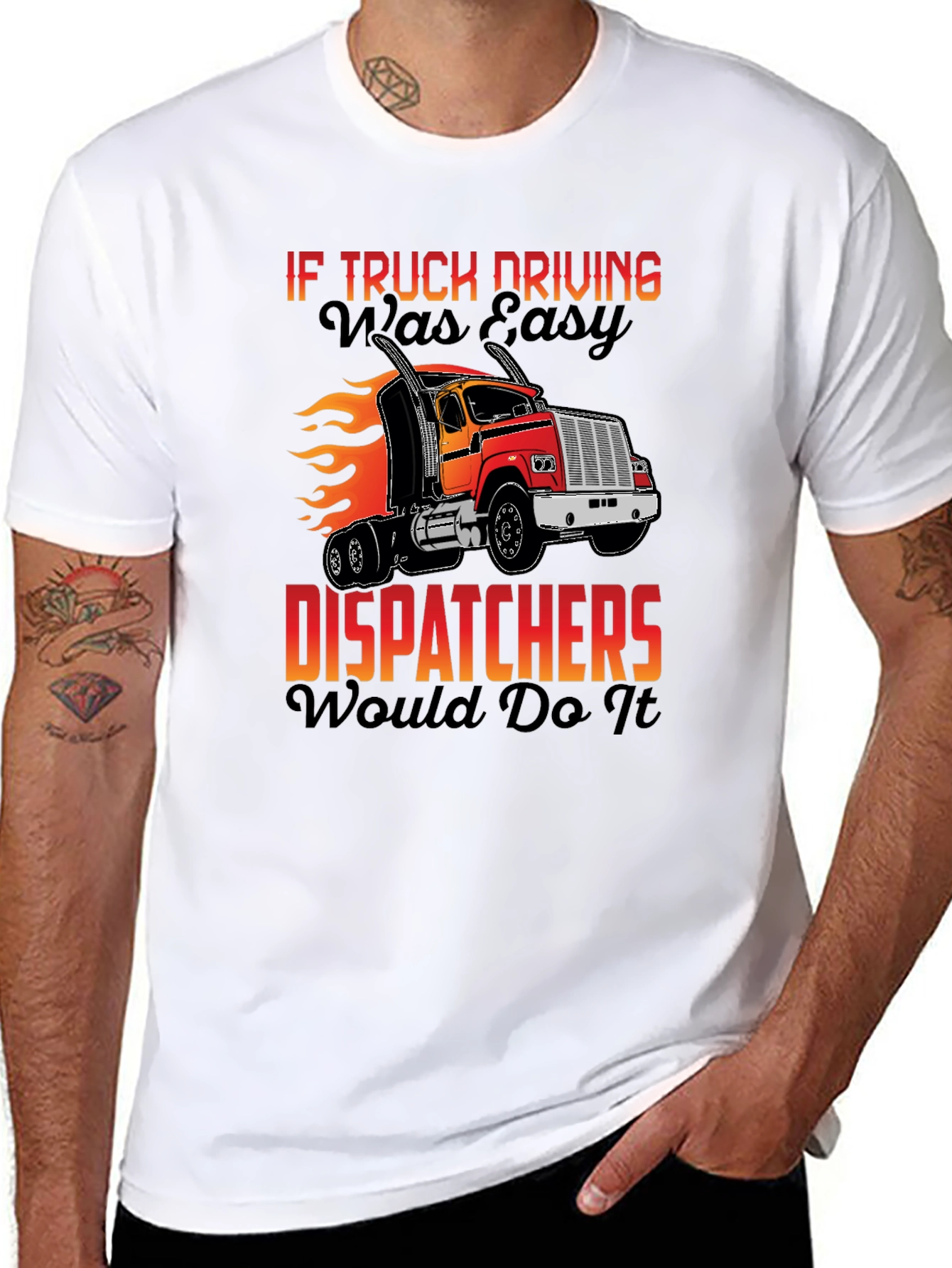 Truck Driving T-Shirt - Dispatcher Humor Tee - 8