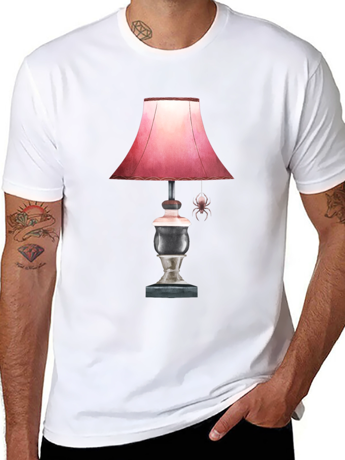 Black Lamp T-shirt view 8