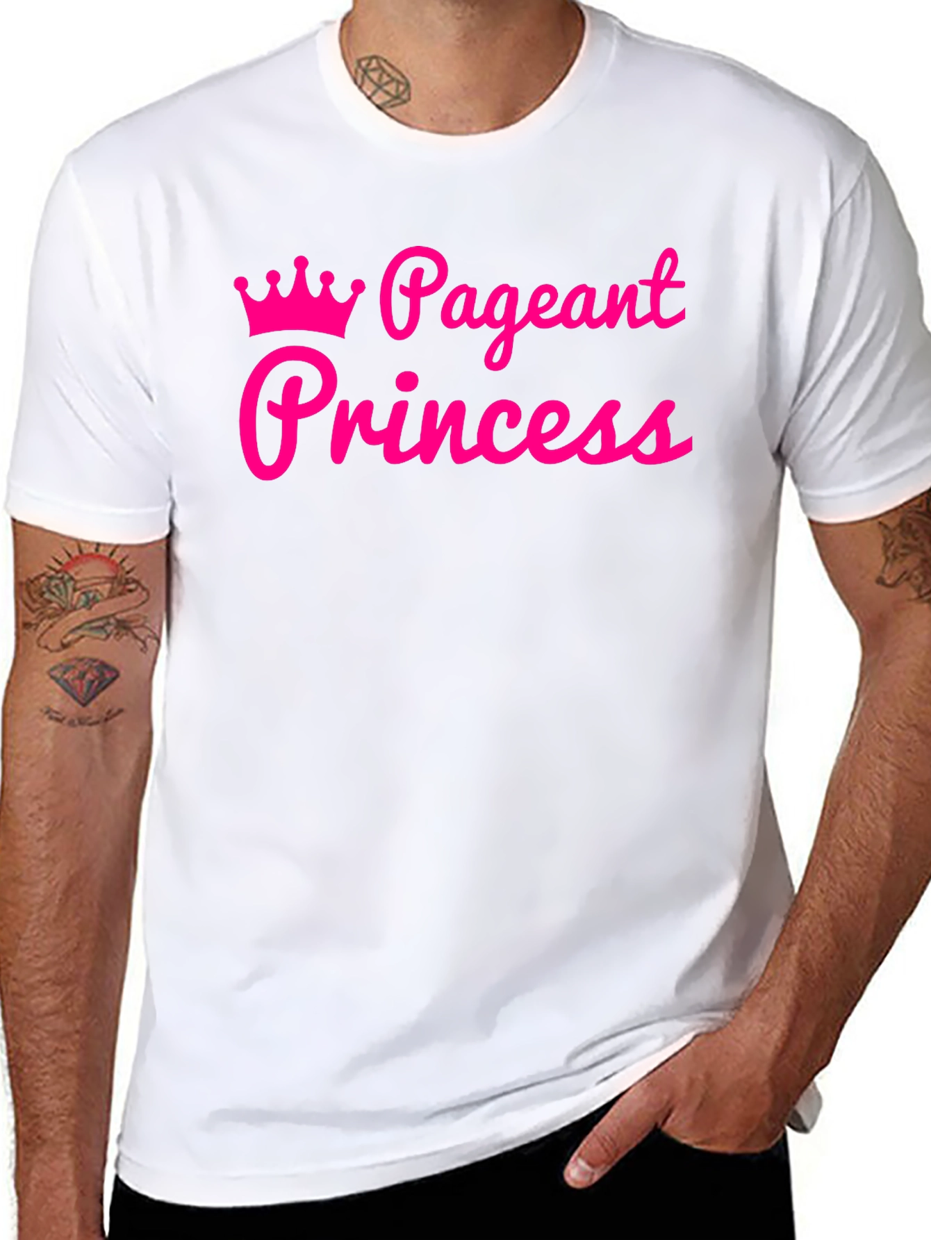 Black Pageant Princess Black T-Shirt view 8