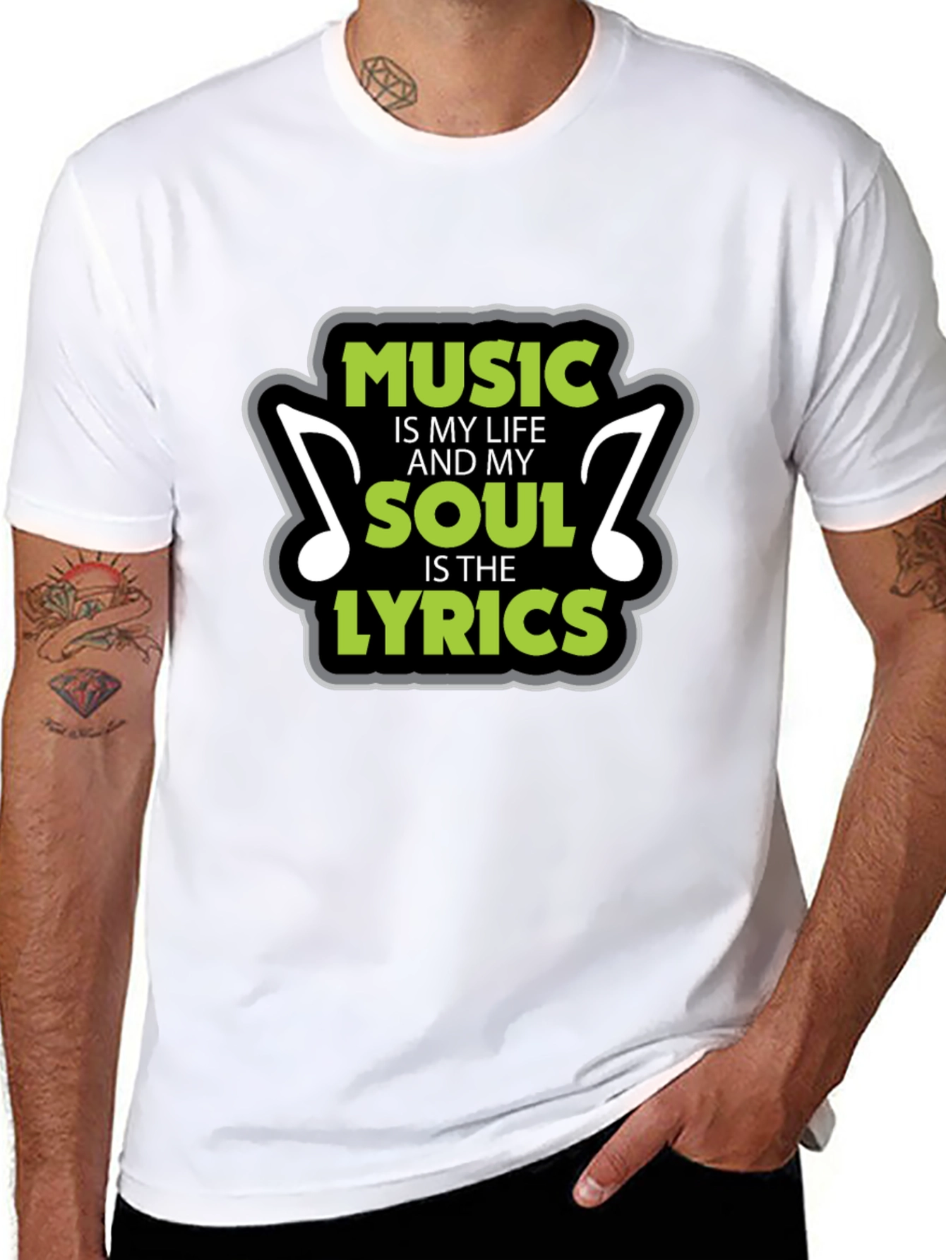 Music is My Life T-Shirt - 8