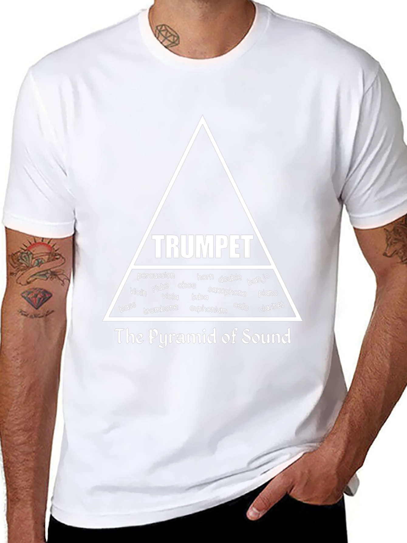 Pyramid of Sound Trumpet T-Shirt - 8