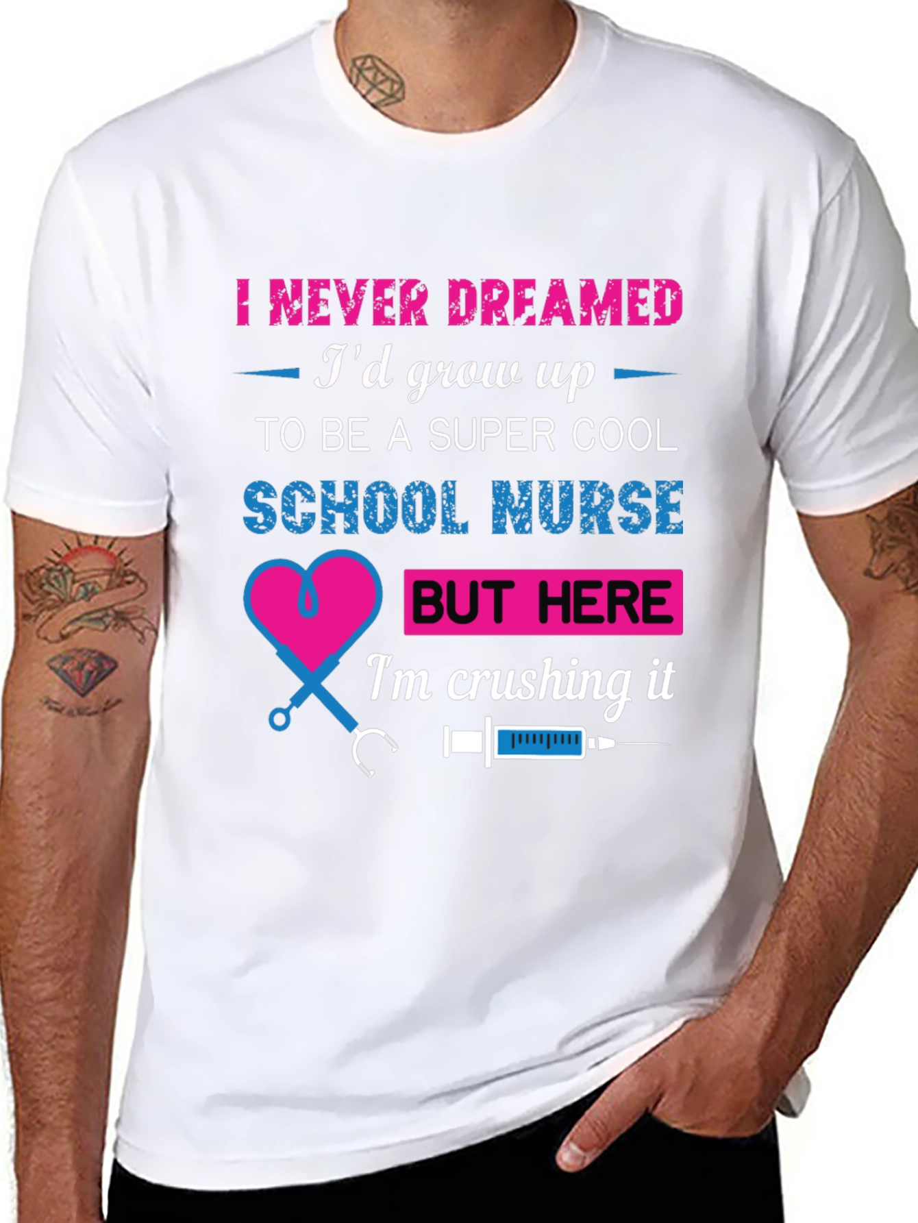 Super Cool School Nurse T-Shirt - 8