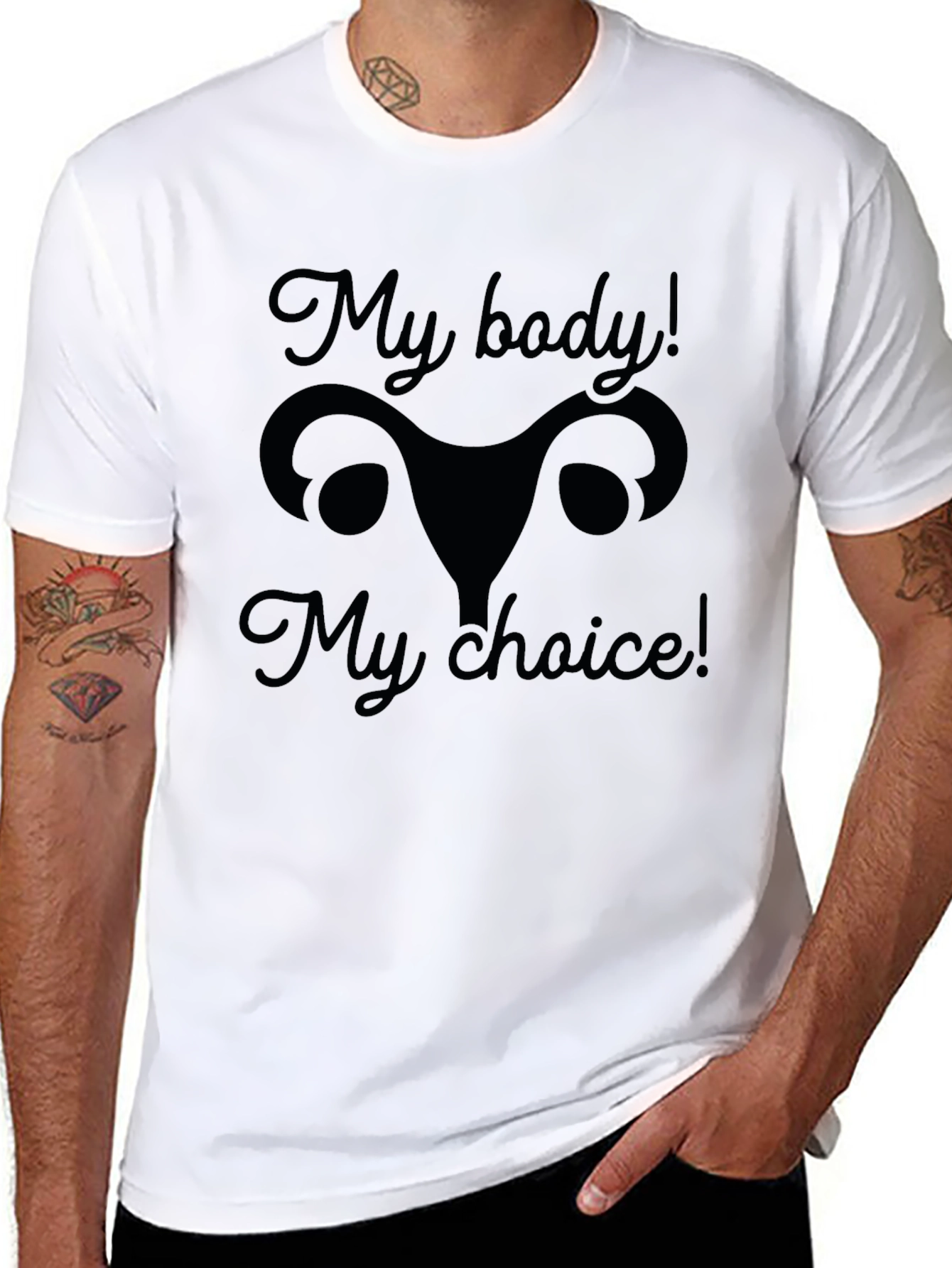 Black My Body, My Choice Graphic Tee view 8