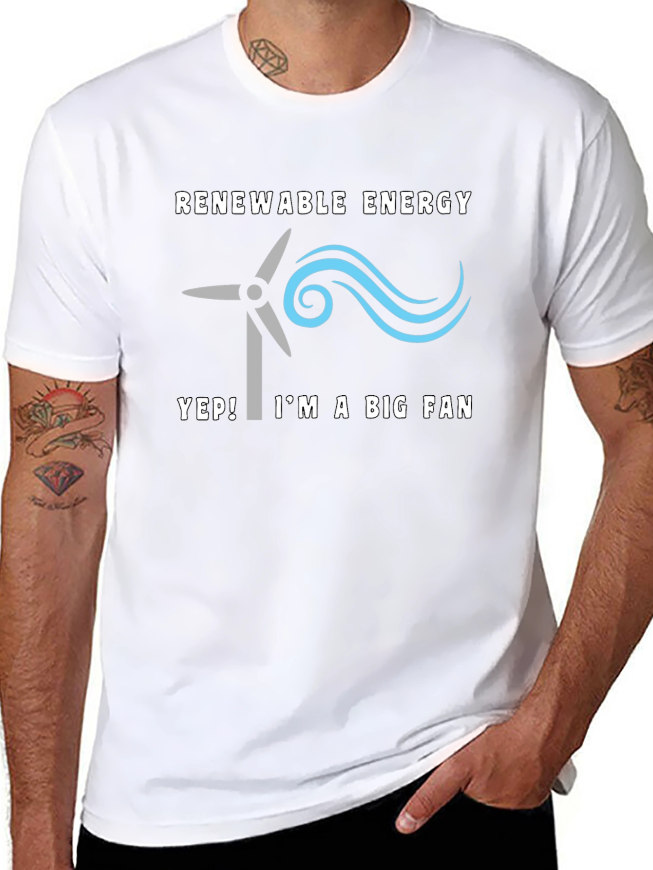 Renewable Energy Fan T-Shirt - 8