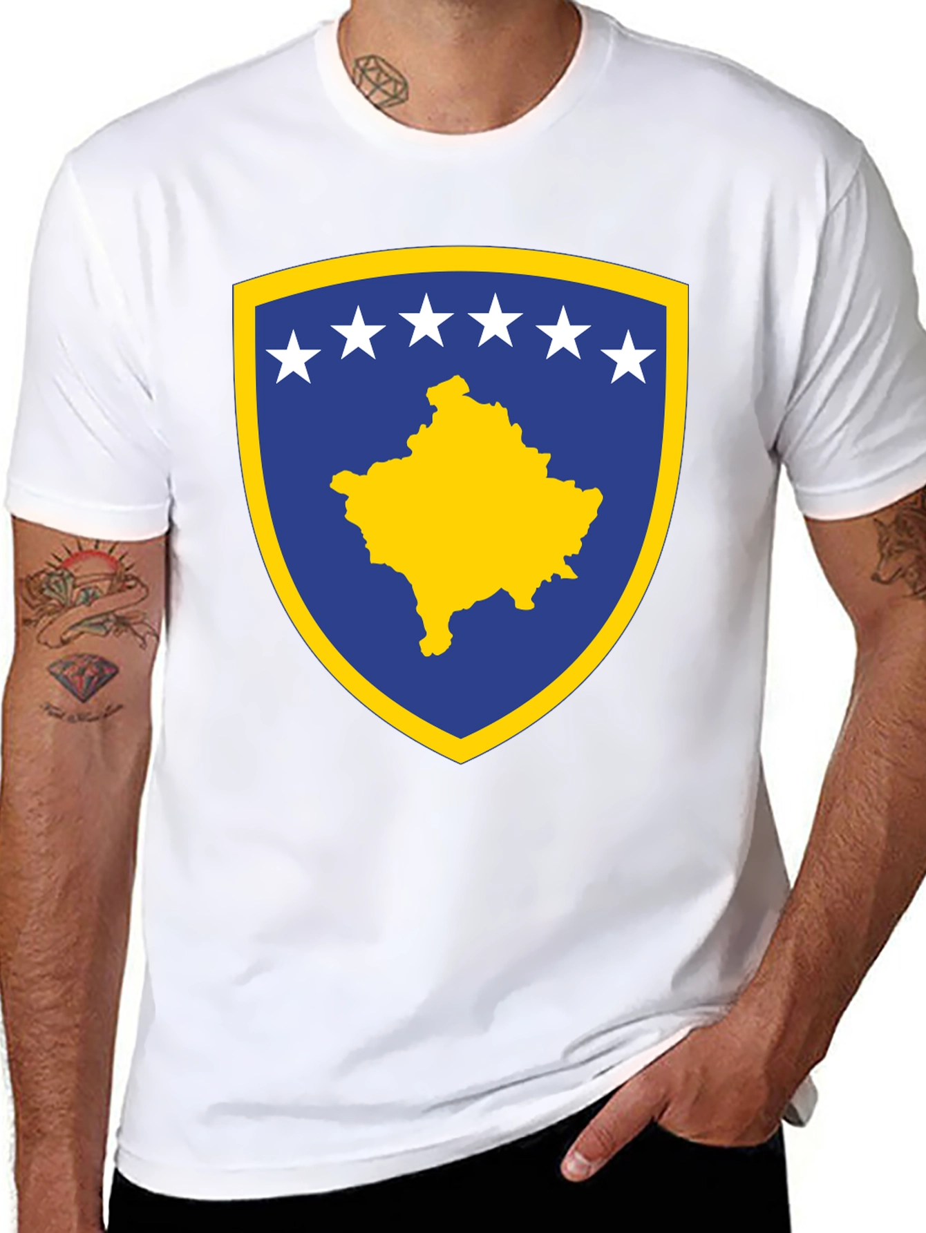 Kosovo Flag T-Shirt: Patriotic Pride - 8