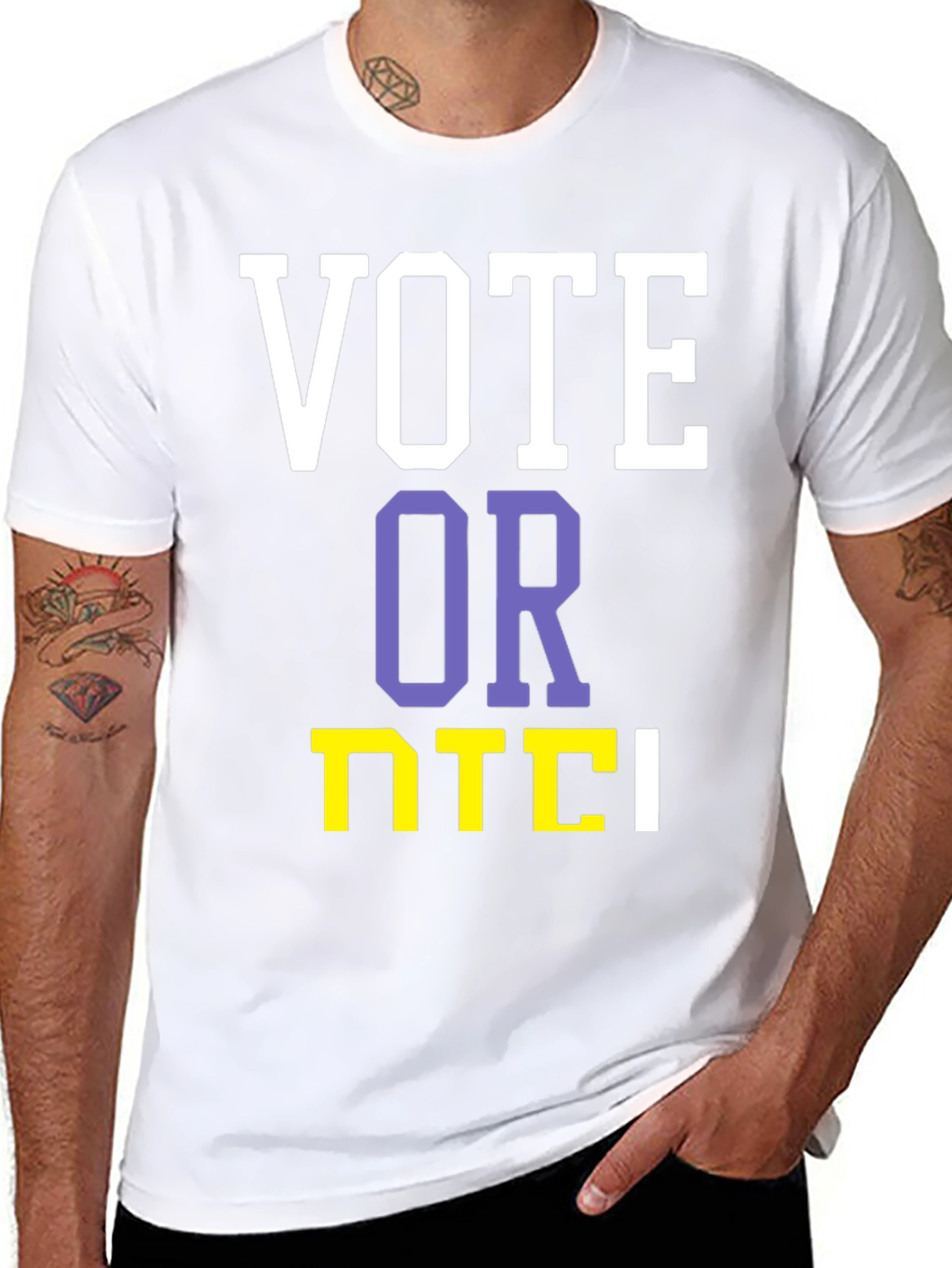 Black Vote or NTC T-Shirt view 8