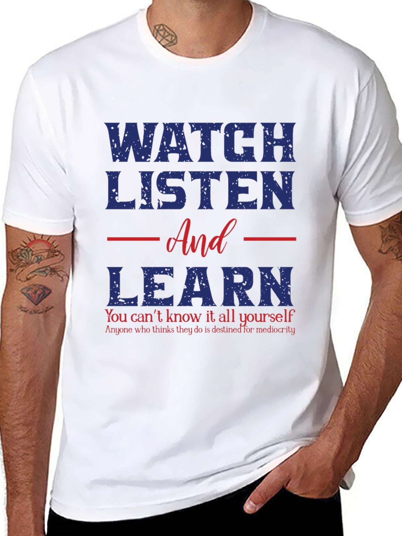 Black Watch Listen and Learn T-shirt view 8