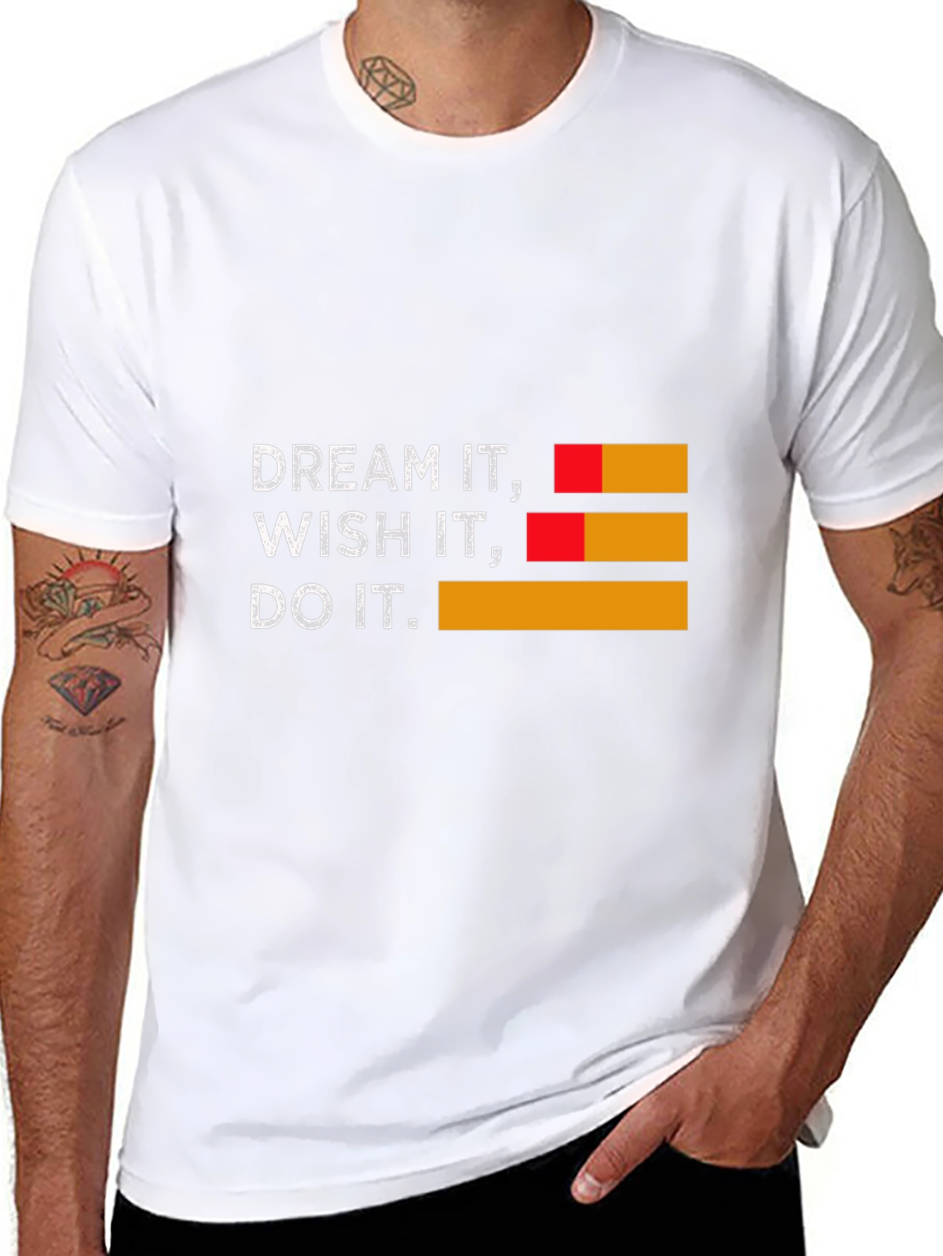 Black Dream Wish Do It T-Shirt view 8