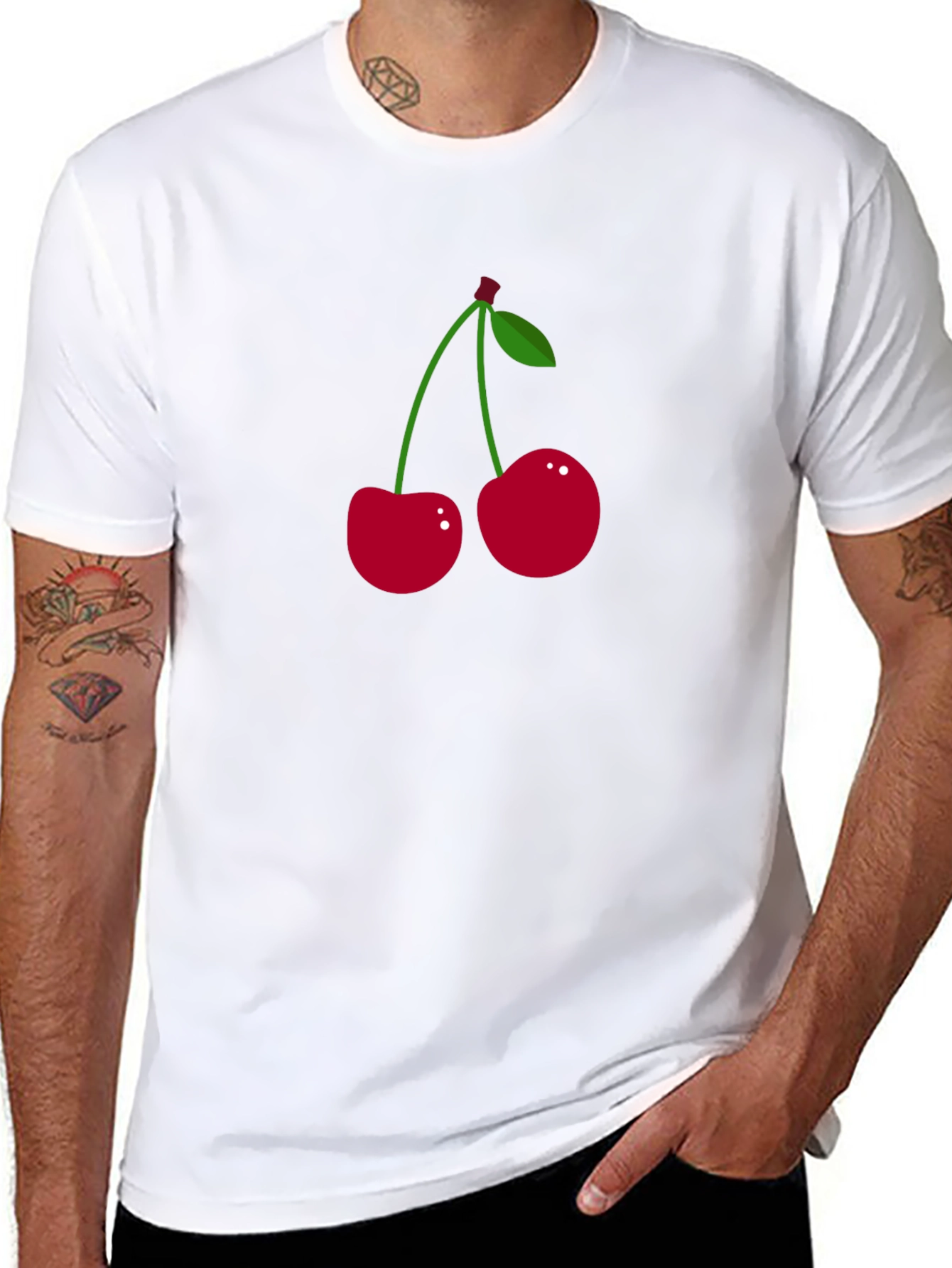 Black Black Cherry Graphic T-Shirt view 8