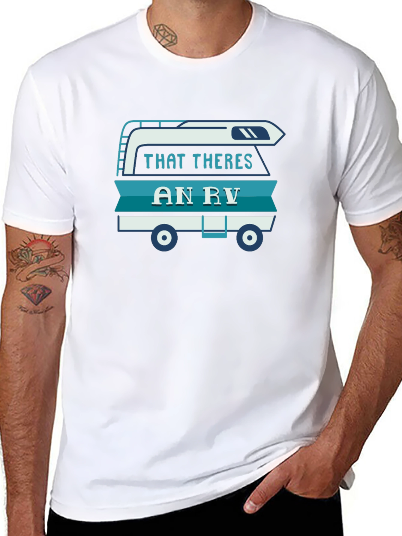 Black That There's an RV Shirt - Camping Tee view 8