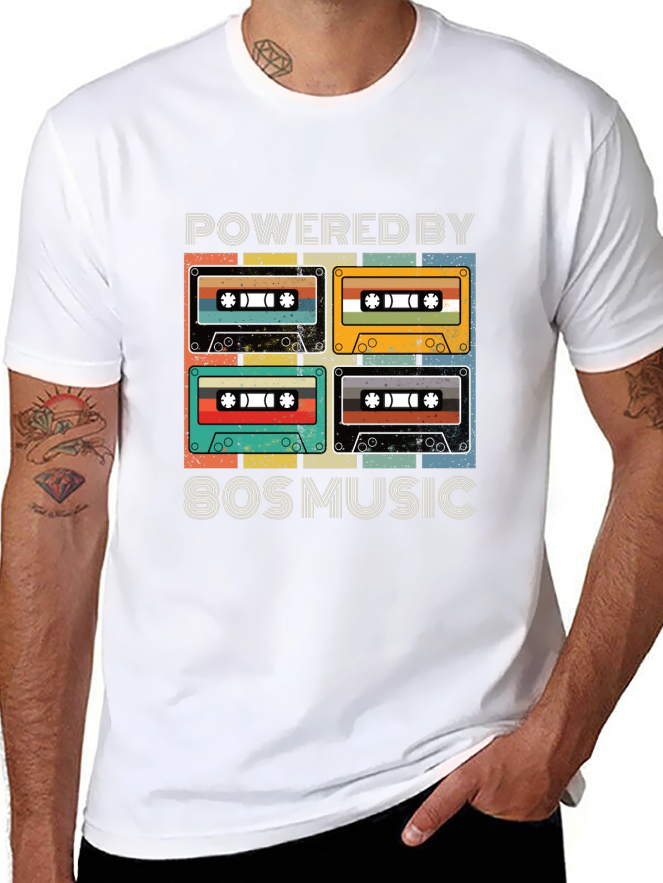 80s Music Cassette T-Shirt - 8