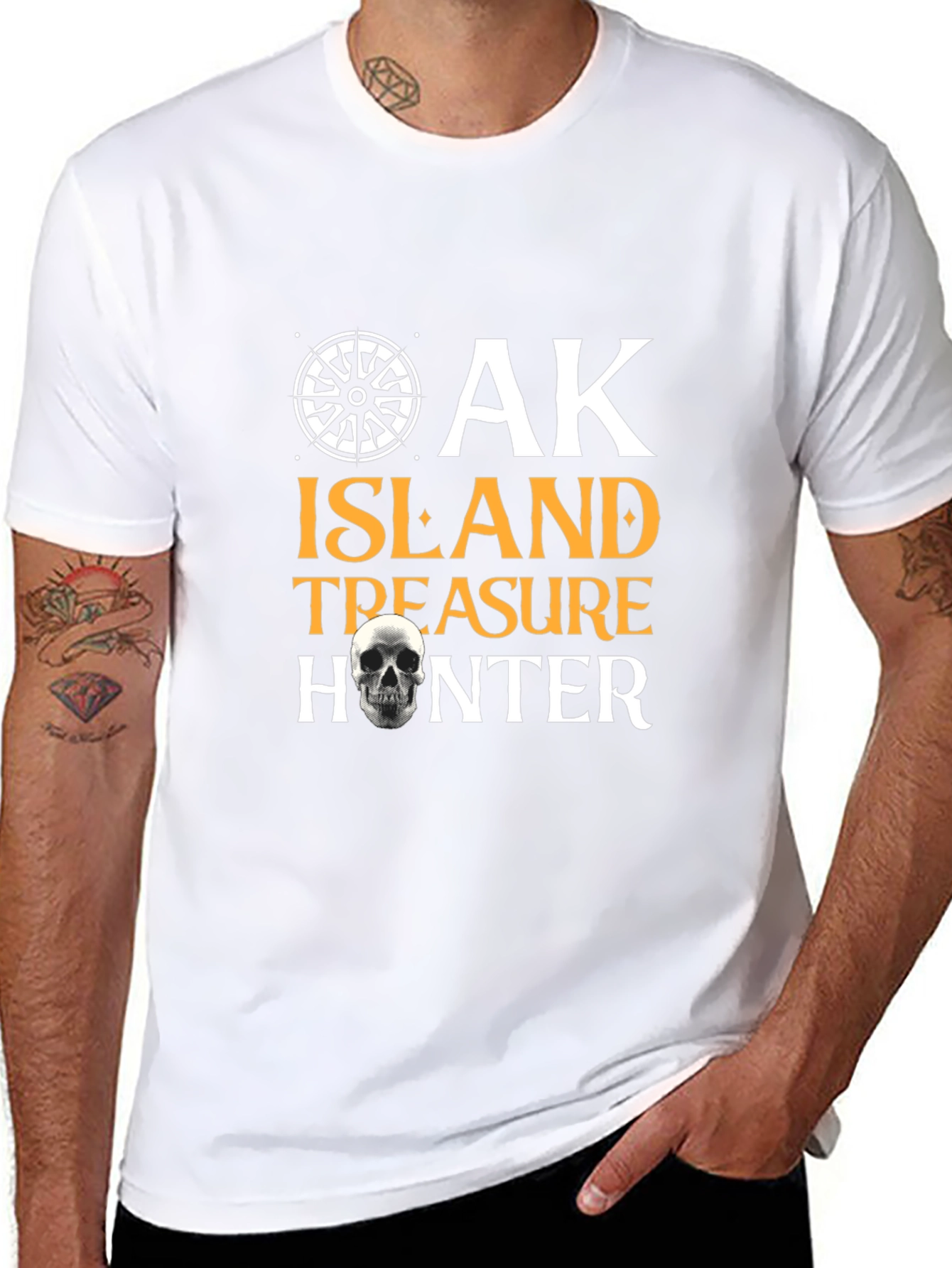 Black Oak Island Treasure Hunter T-Shirt view 8