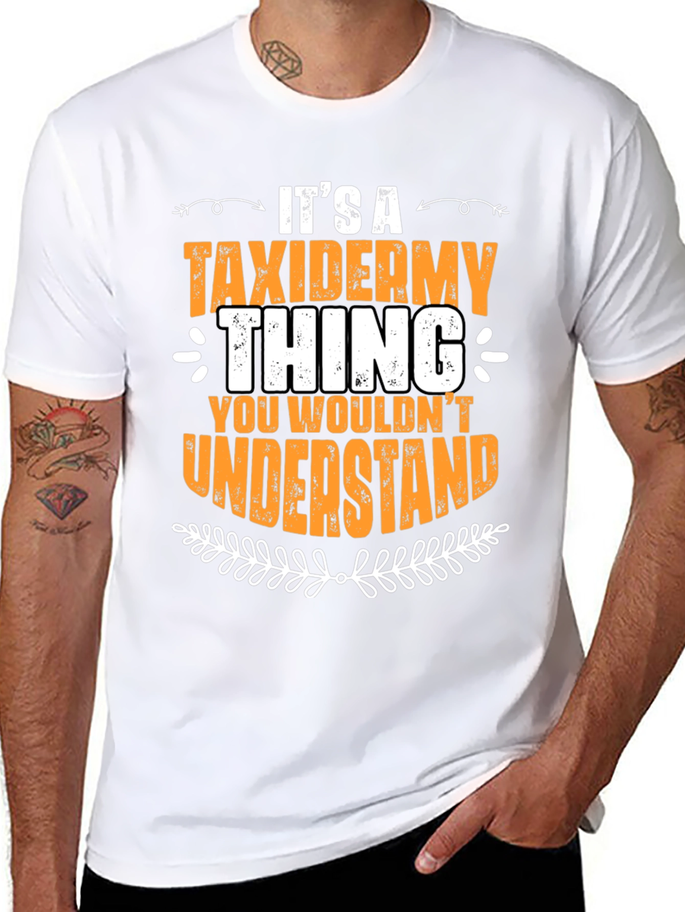 Black Taxidermy Thing T-Shirt - You Wouldn't Understand view 8