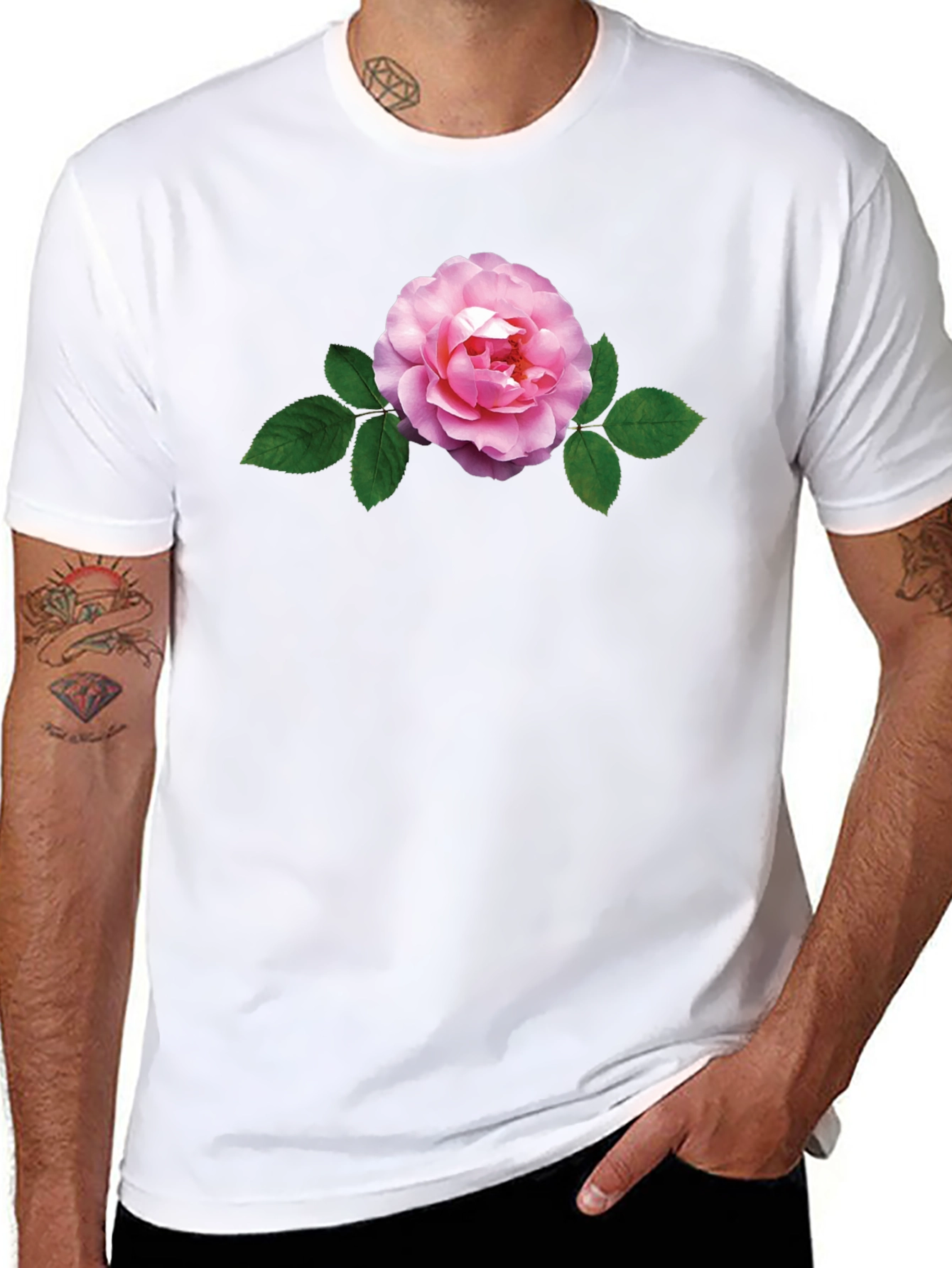 Black Rose Graphic T-Shirt view 8
