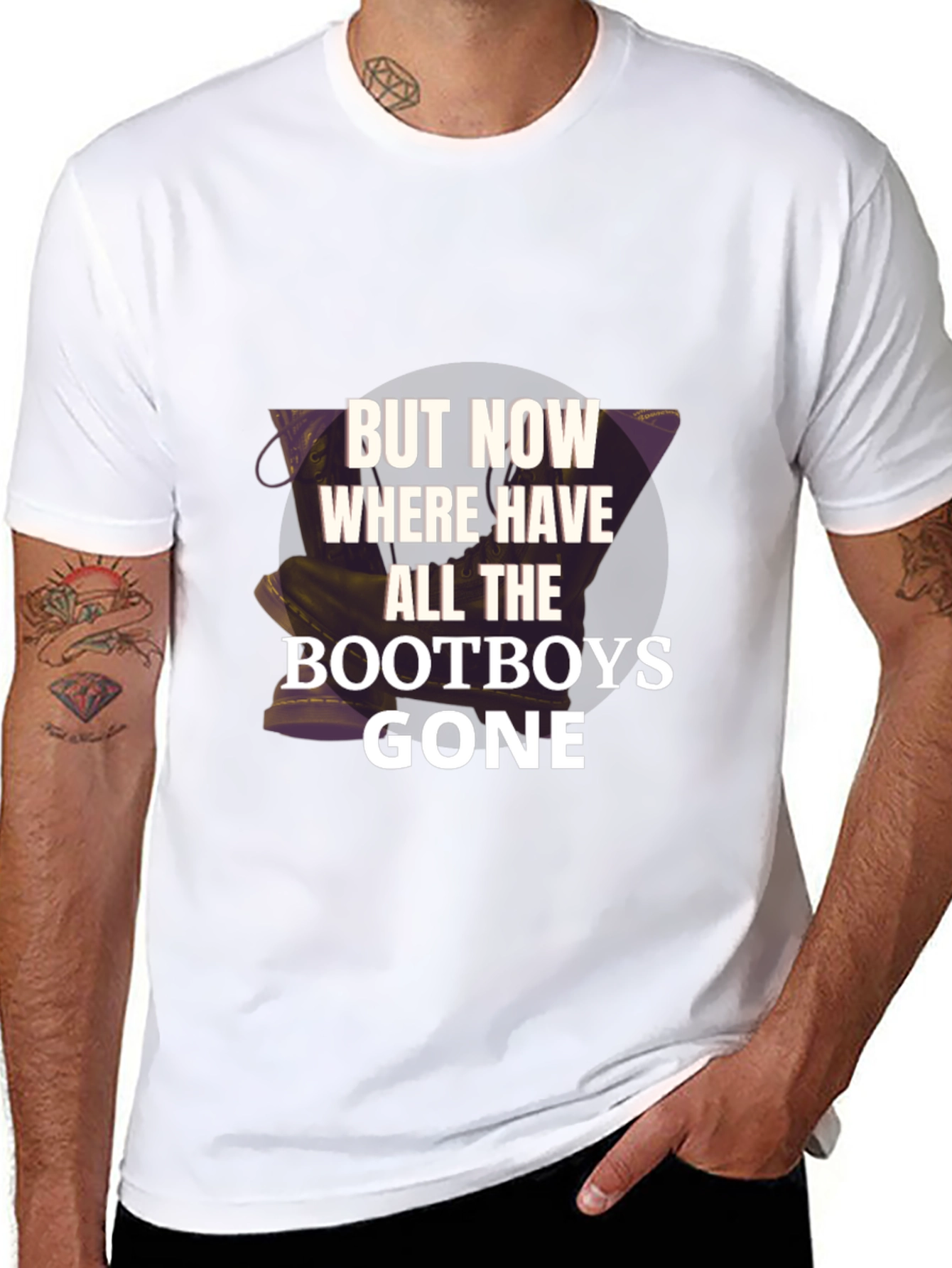 Black Bootboys Graphic T-Shirt - Stylish Cotton Tee view 8