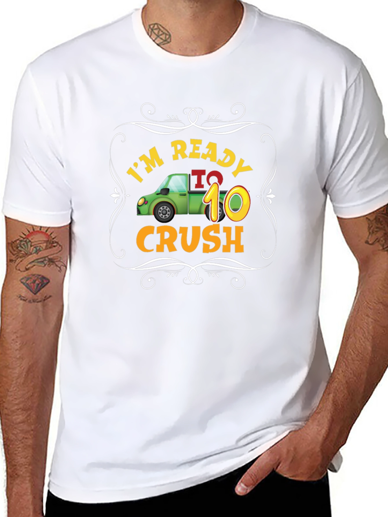 Ready to Crush 10th Birthday T-Shirt - 8