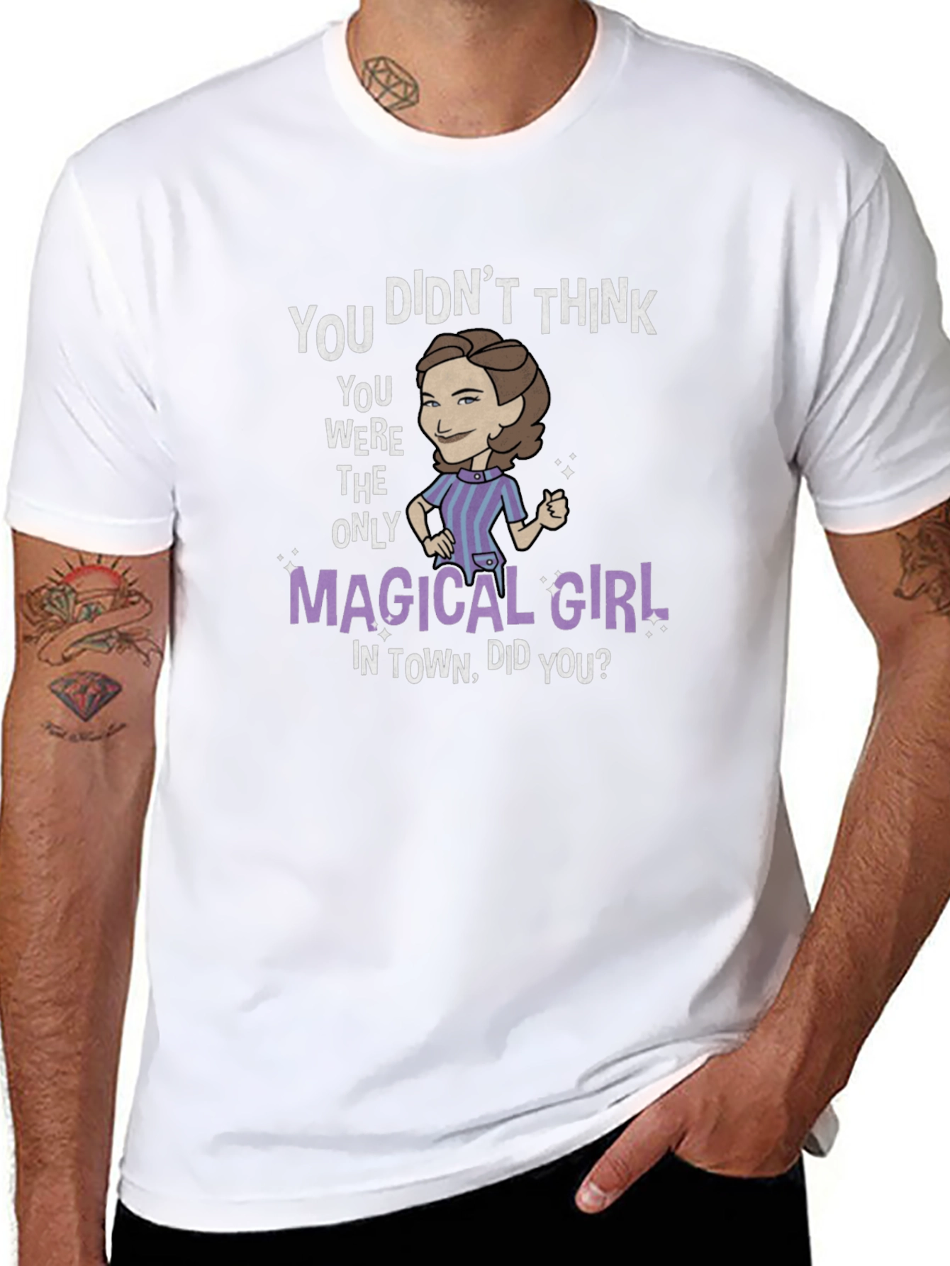 Black Magical Girl T-Shirt - You Didn't Think view 8