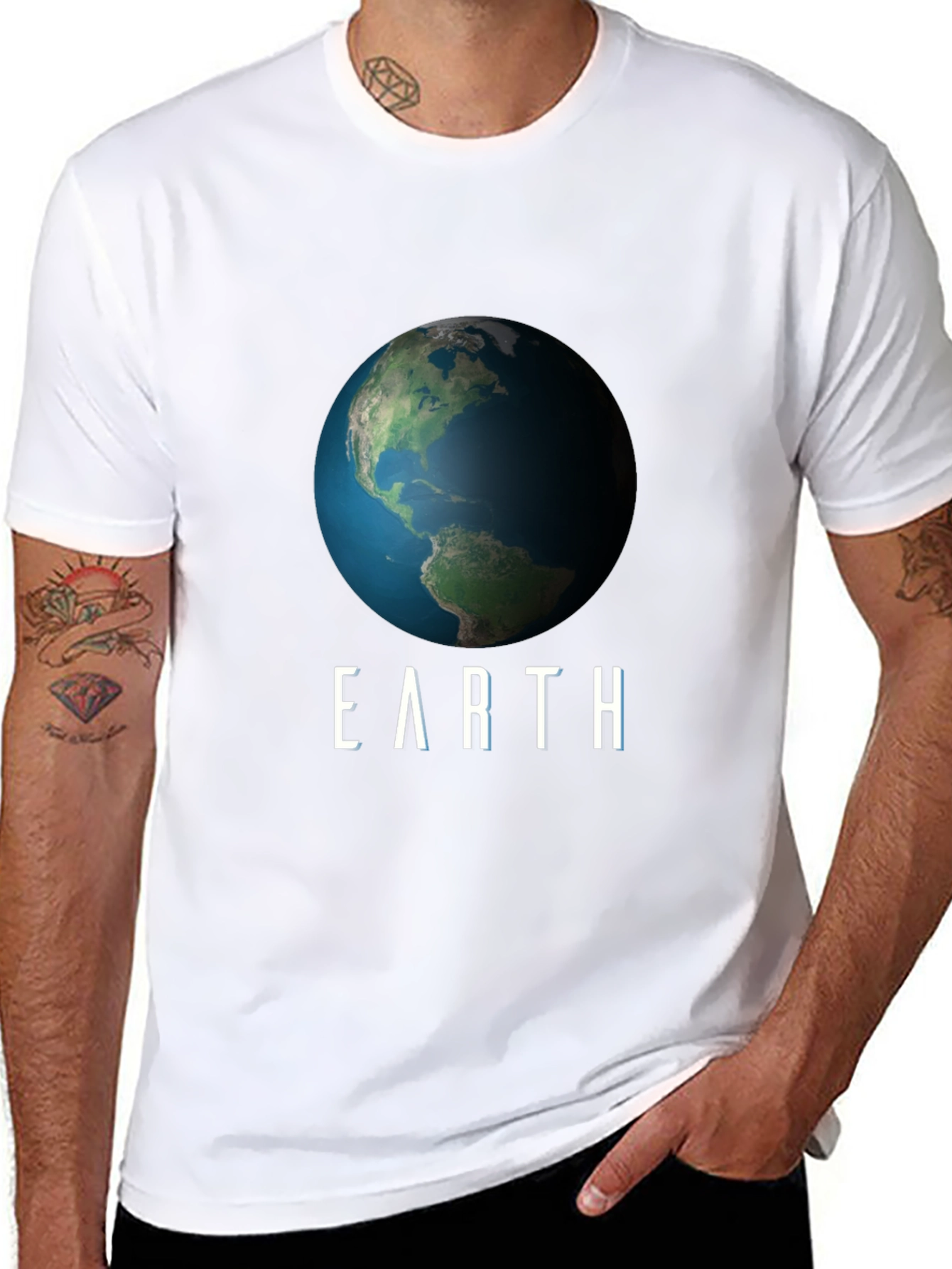 Black Earth Graphic T-Shirt view 8