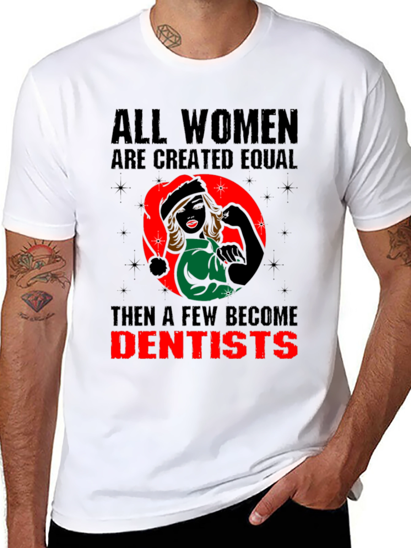 Women Dentist T-Shirt: Empowering and Stylish - 8
