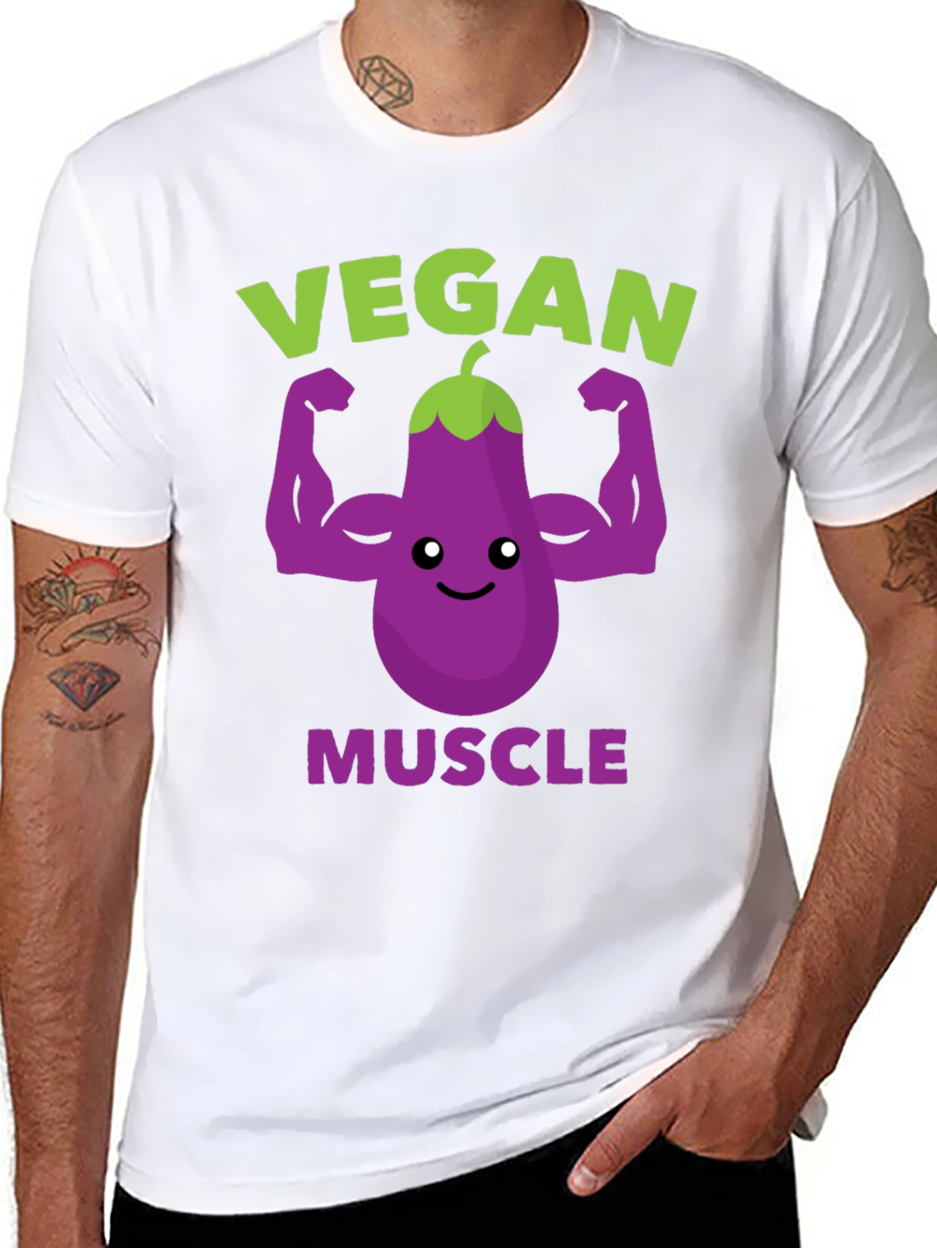 Vegan Muscle T-Shirt - 8