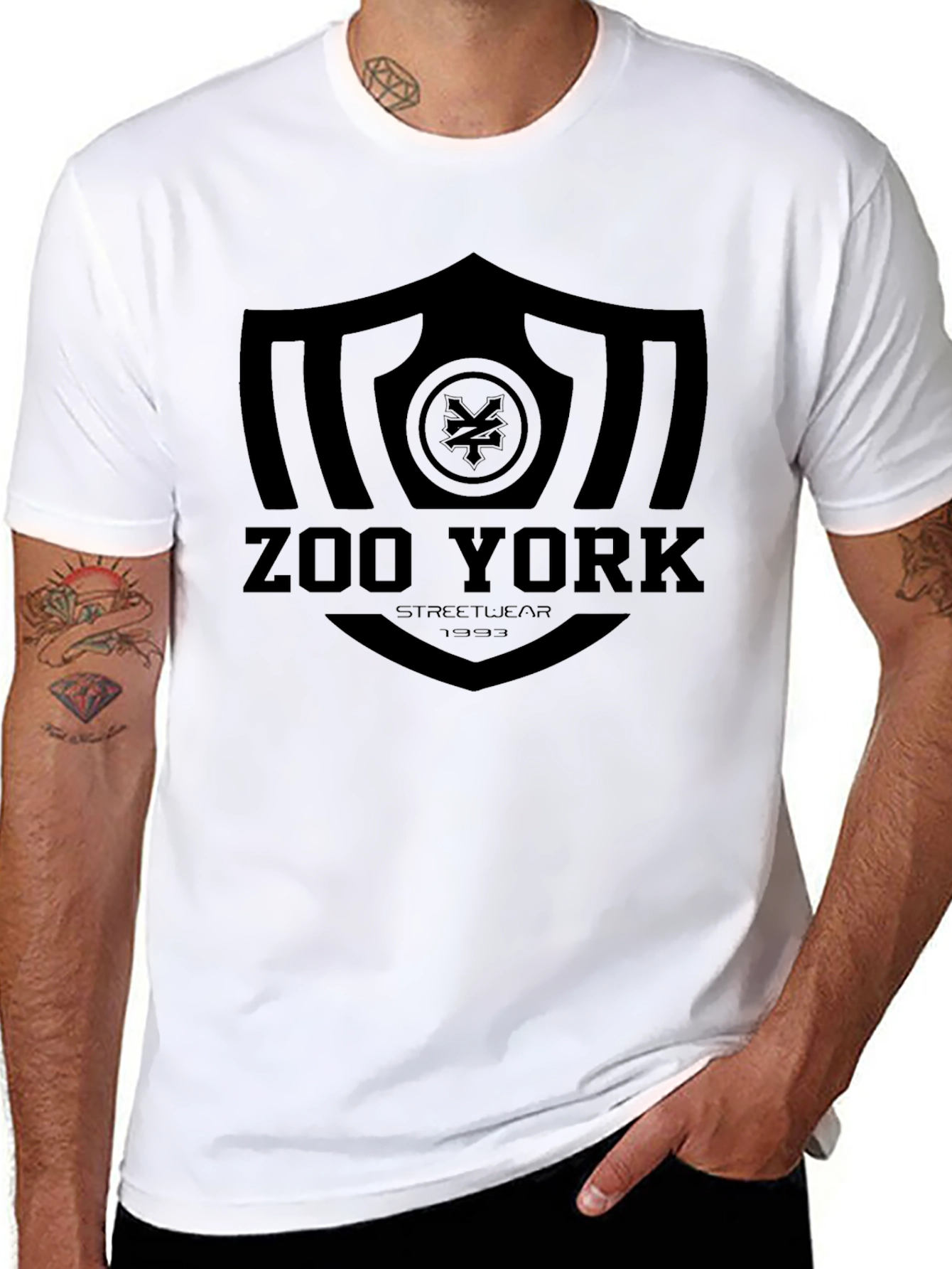 Black Zoo York Black Graphic Tee - Streetwear Style view 8