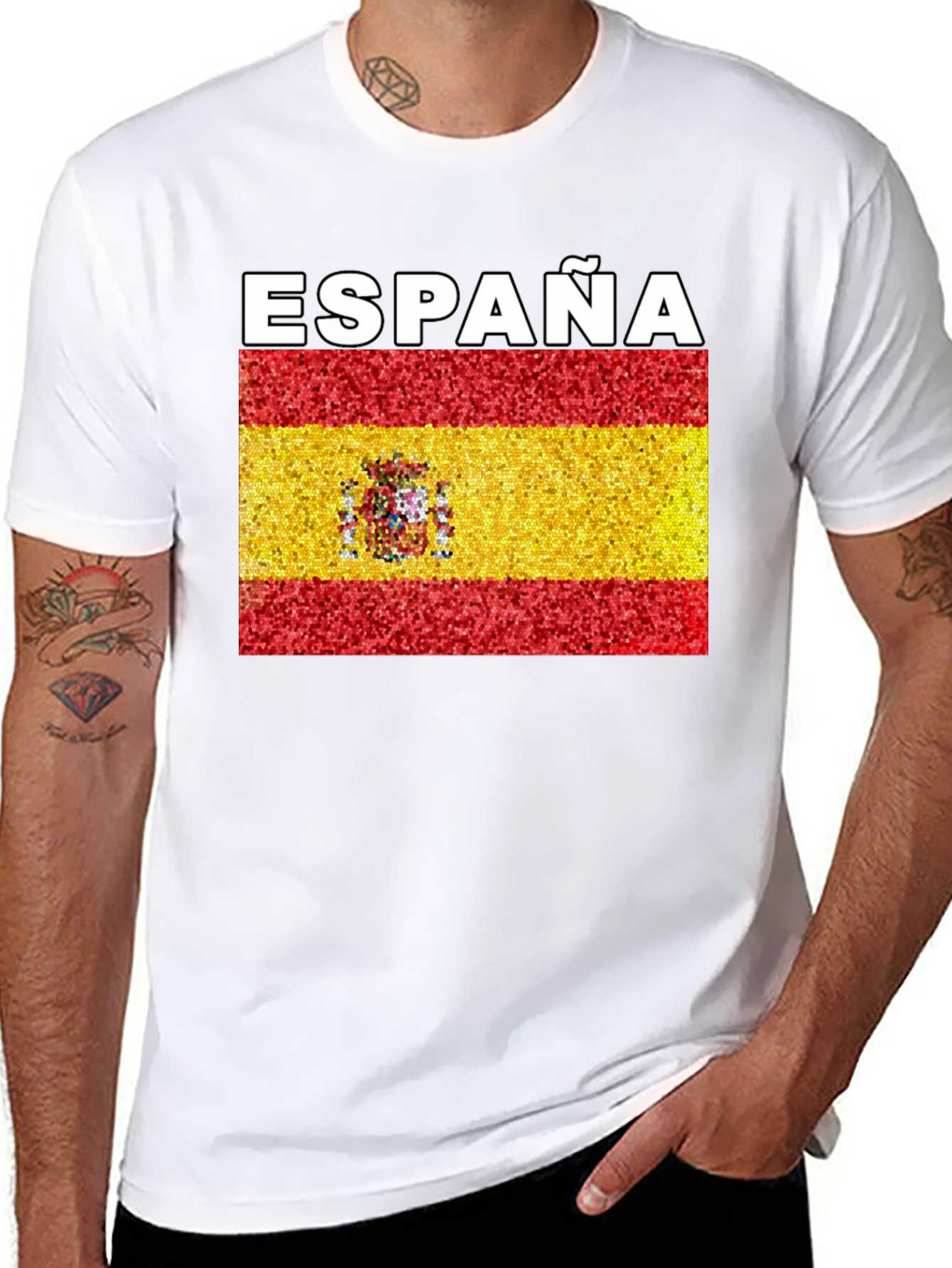 Espana Flag T-Shirt - Spain Pride - 8