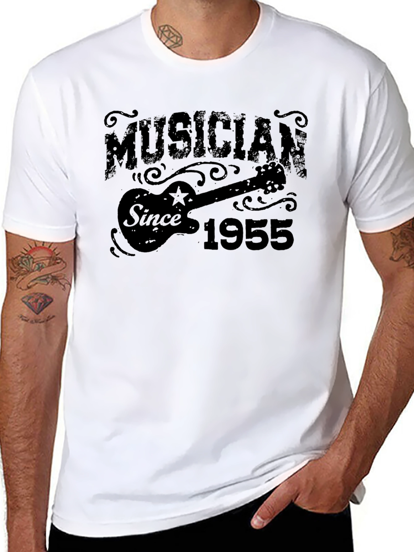 Black Musician Since 1955 T-Shirt view 8