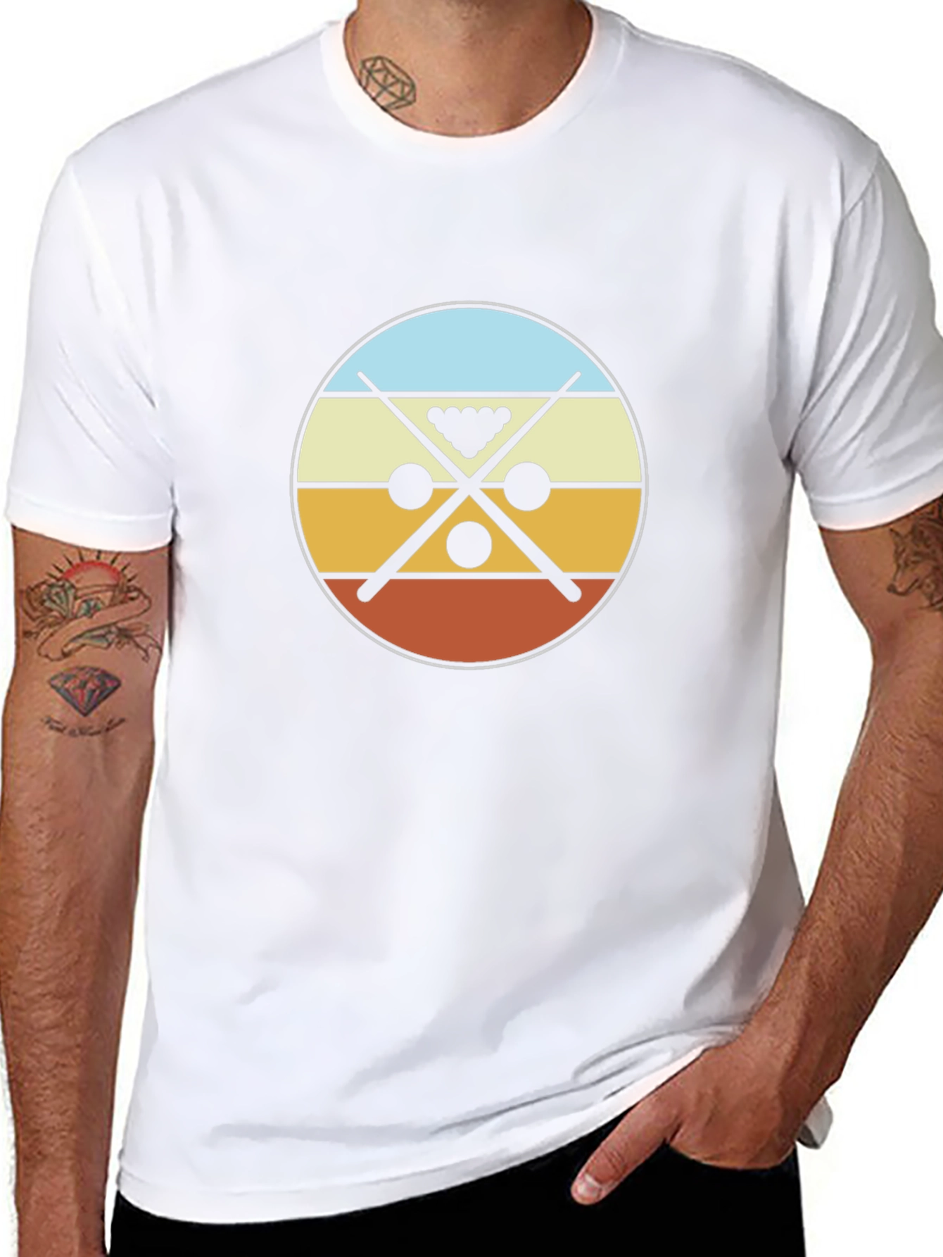 Retro Billiards T-Shirt: Pool Hall Style - 8