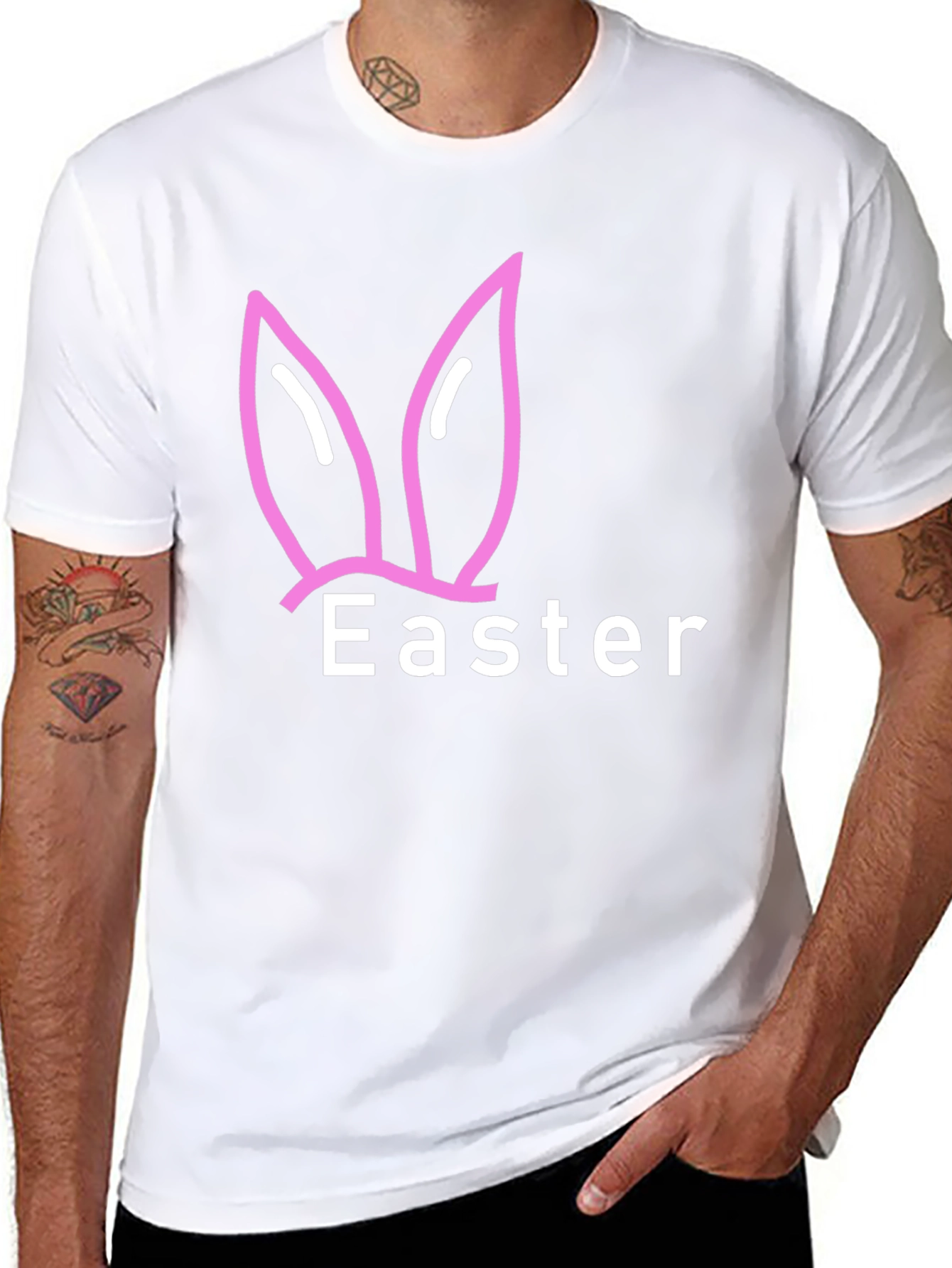 Easter Bunny Ears T-Shirt - Holiday Apparel - 8