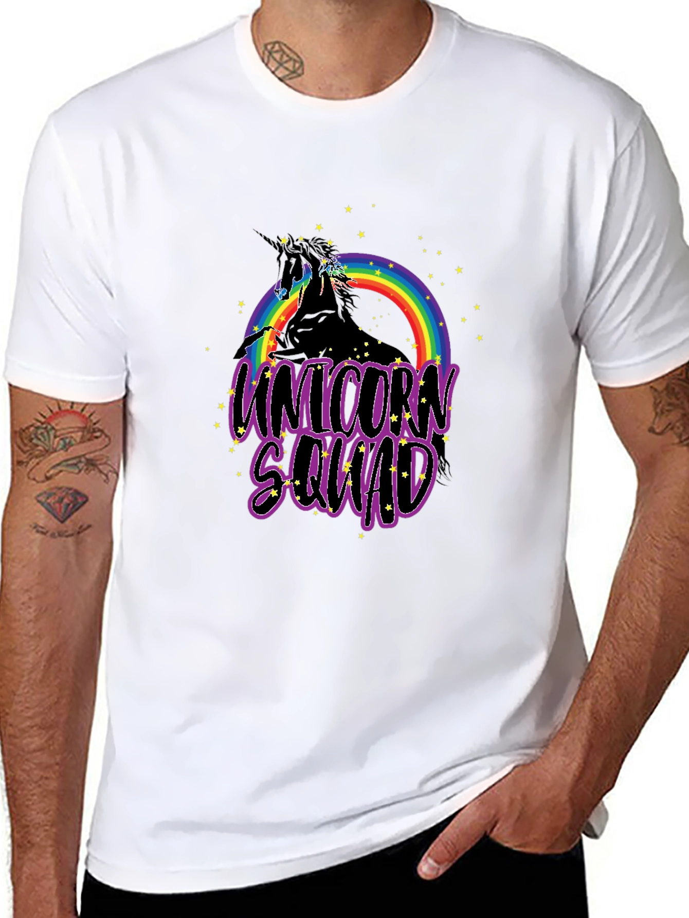 Unicorn Squad Graphic T-Shirt - 8
