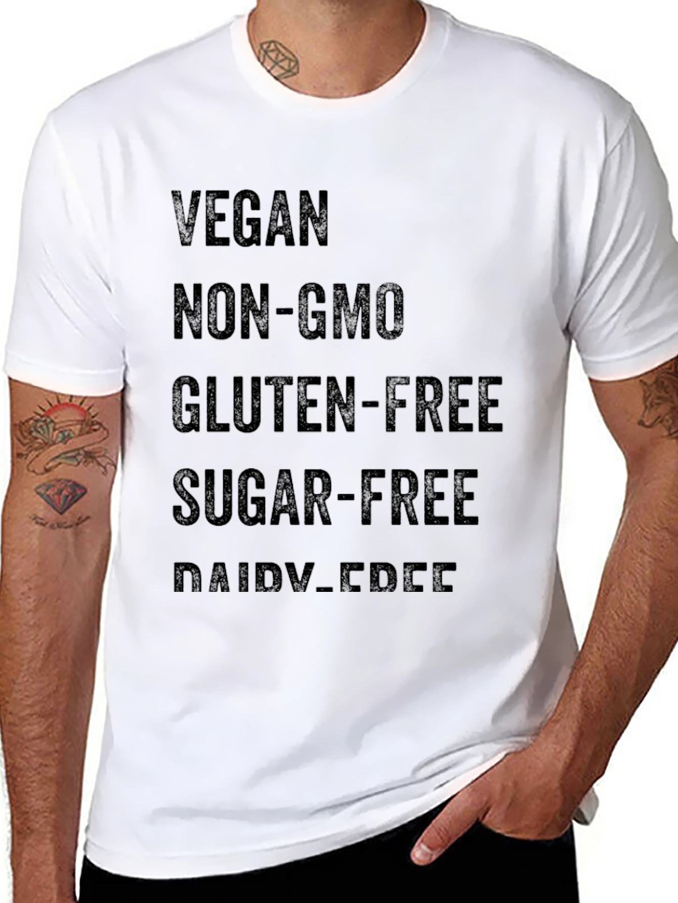Vegan Non-GMO Free T-Shirt - 8