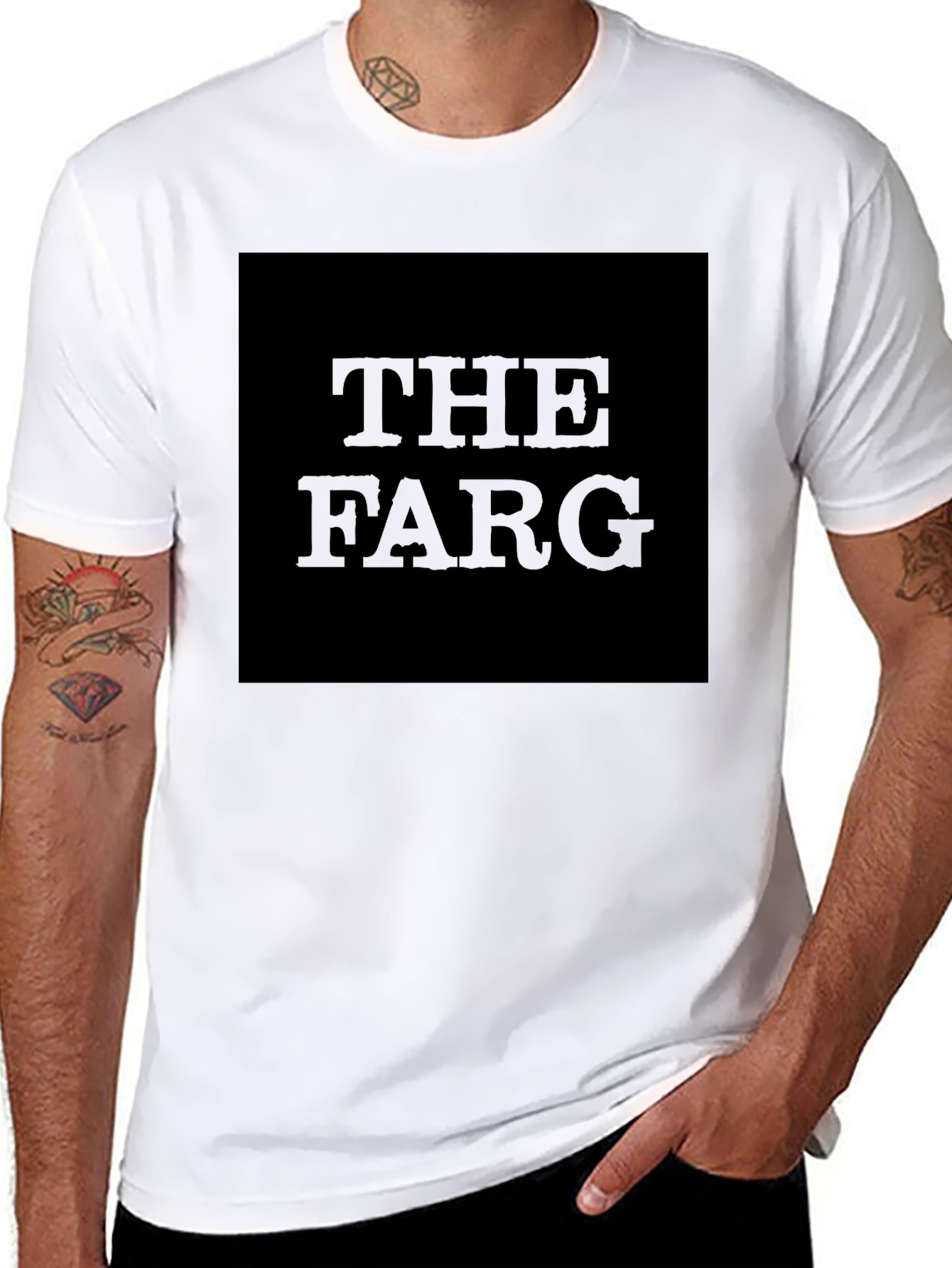 The Farg T-Shirt - Classic Black Tee - 8
