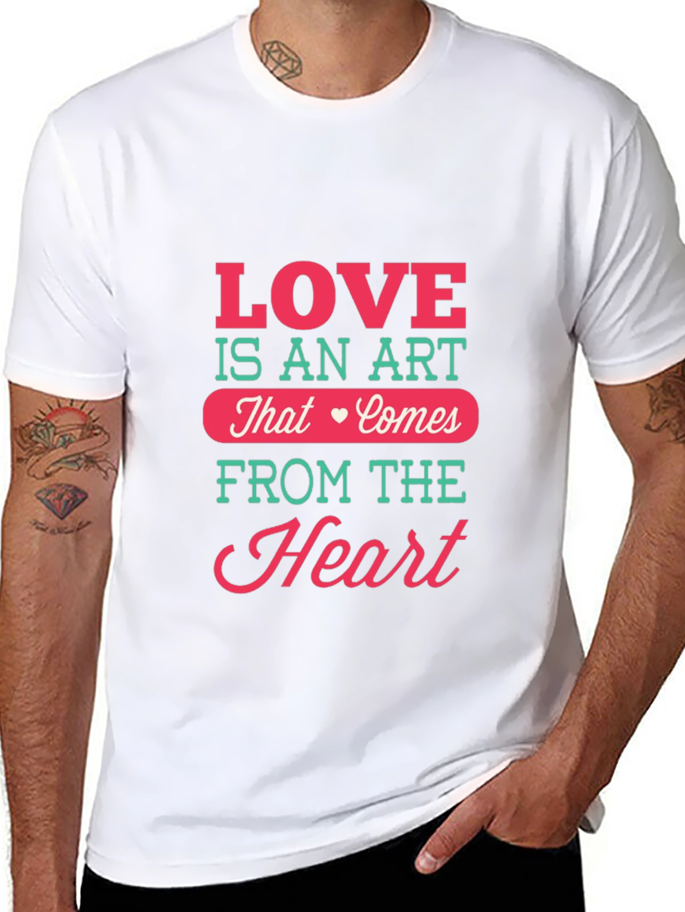 Black Love is an Art T-Shirt view 8