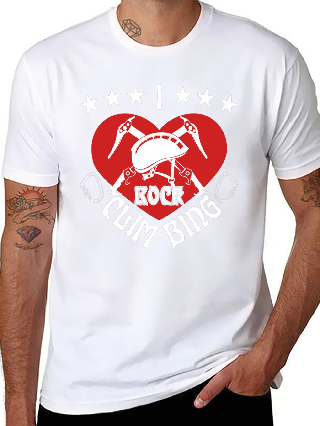 Black Rock Climbing T-Shirt - Adventure Apparel view 8