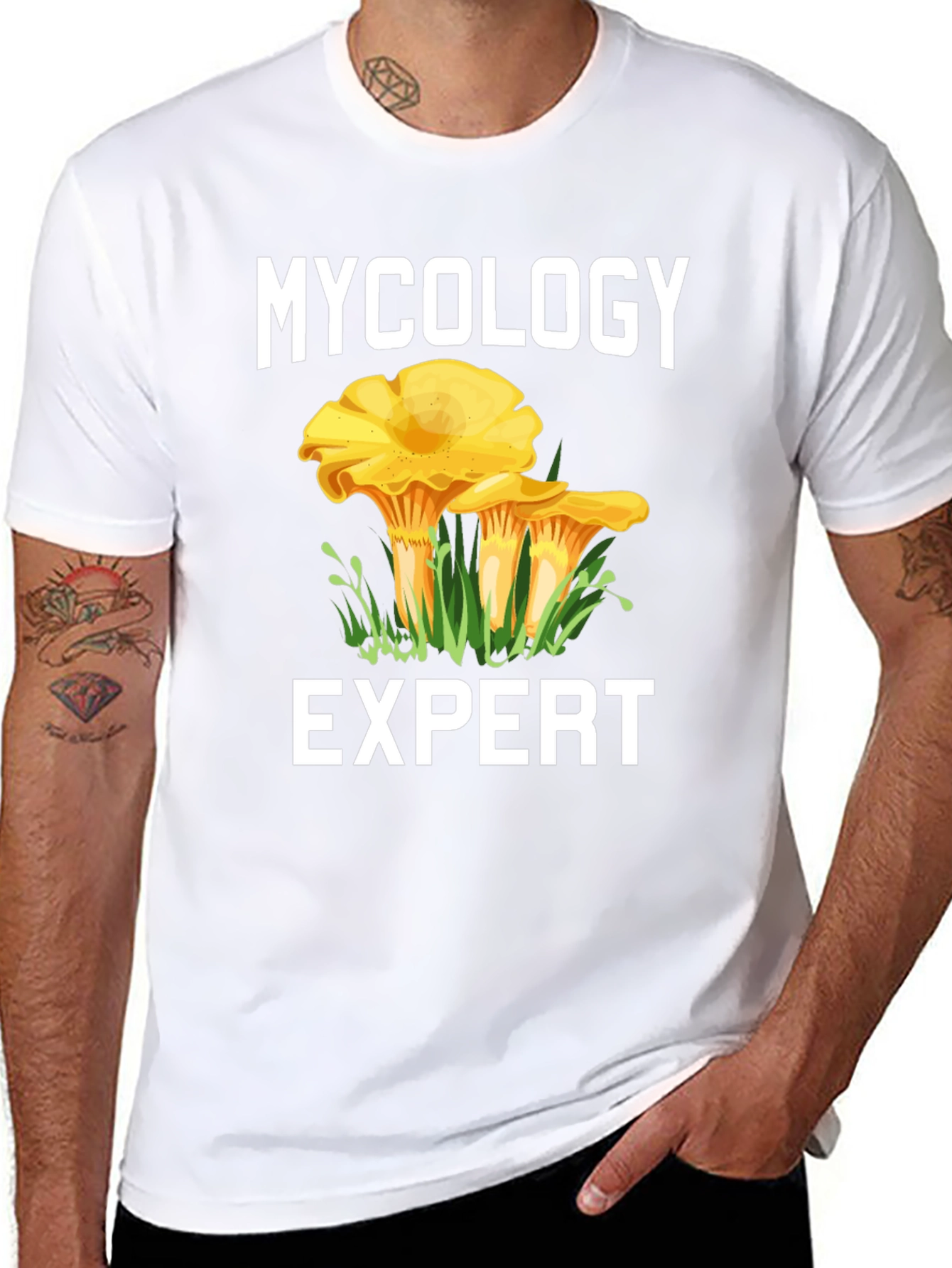 Black Mycology Expert T-Shirt - Mushroom Lover Gift view 8