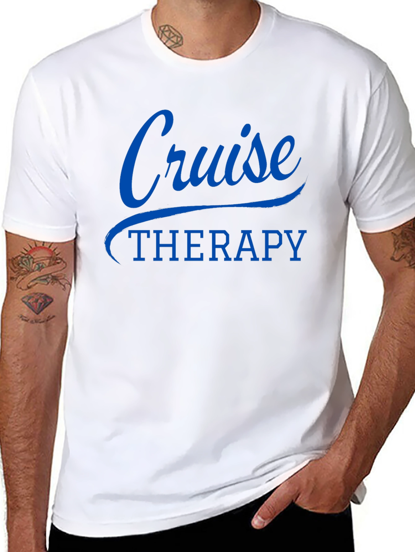 Black Cruise Therapy T-Shirt - Black view 8