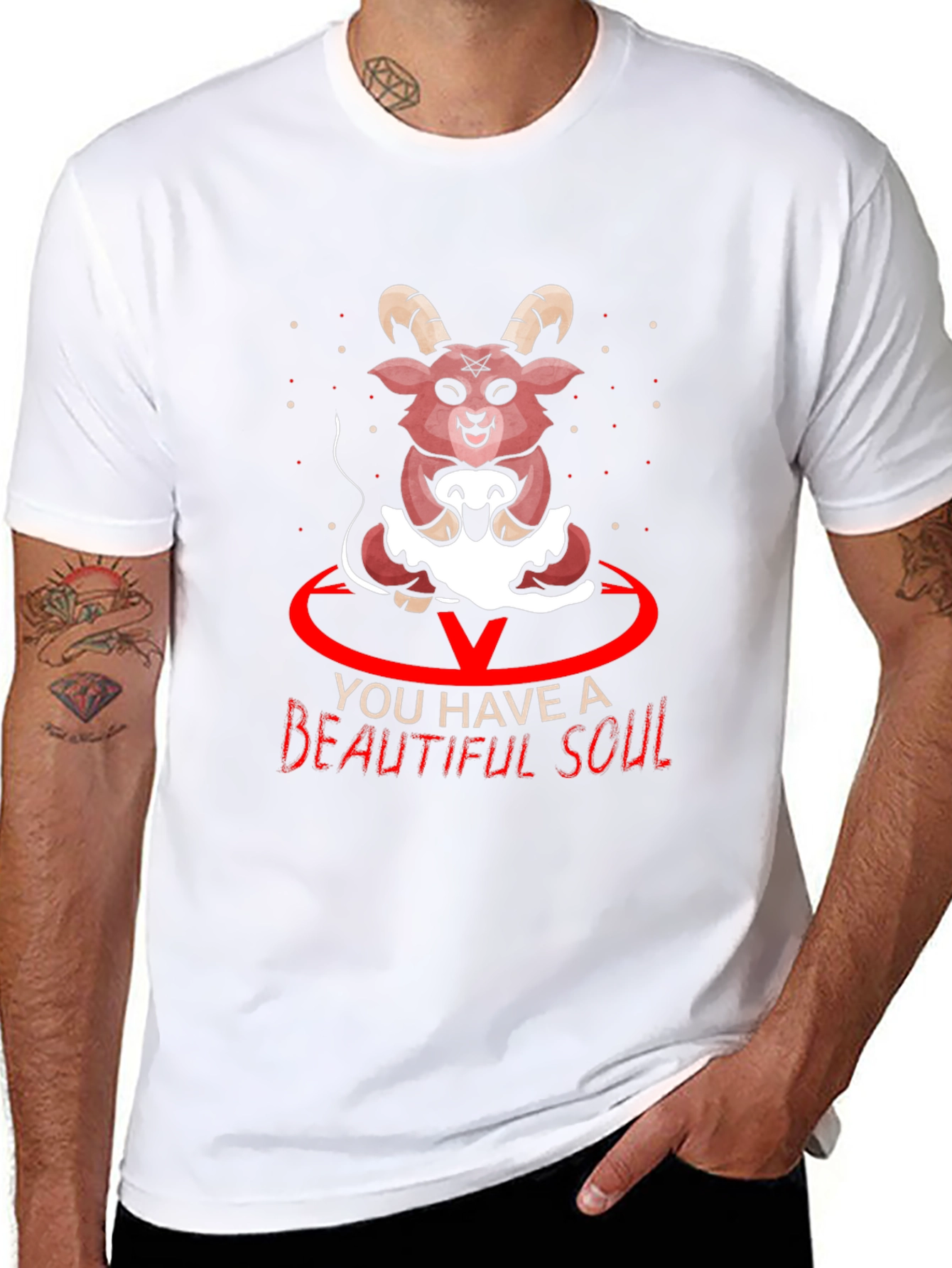 Black You Have A Beautiful Soul Graphic T-Shirt view 8