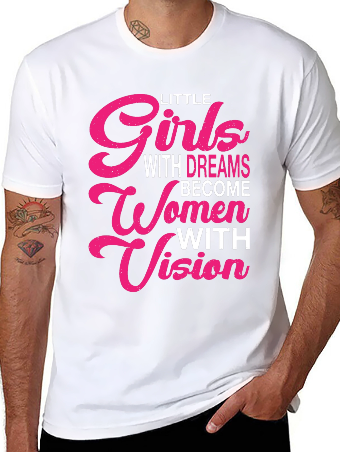 Black Empowering Women's Graphic Tee view 8