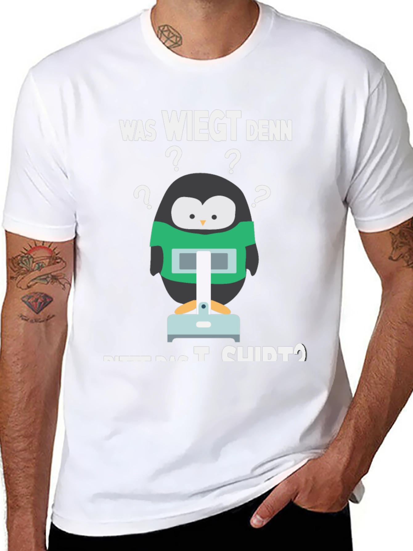 Black Penguin T-Shirt: What Does This T-Shirt Weigh? view 8