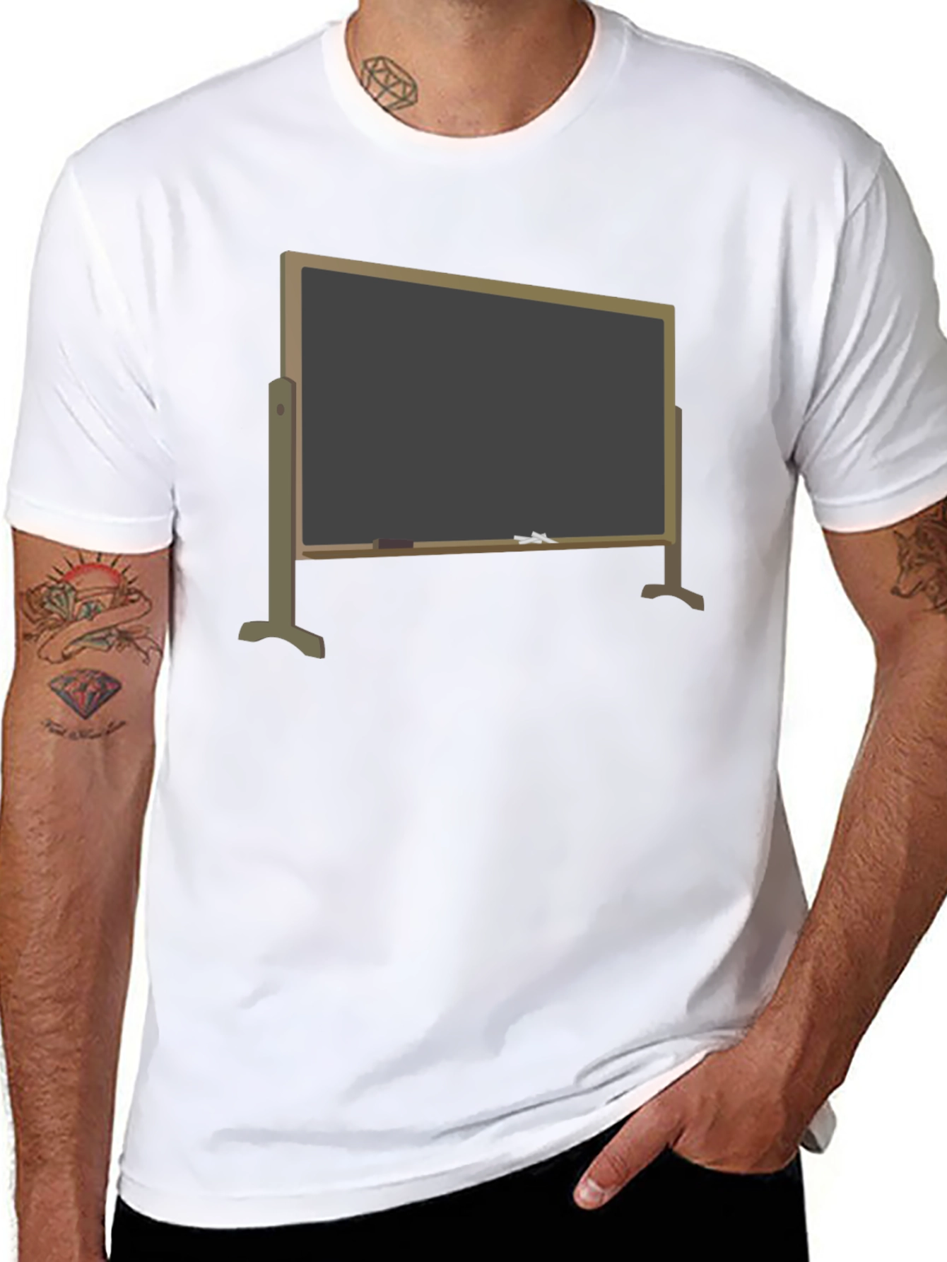 Blackboard Graphic Tee - Teacher's Style - 8