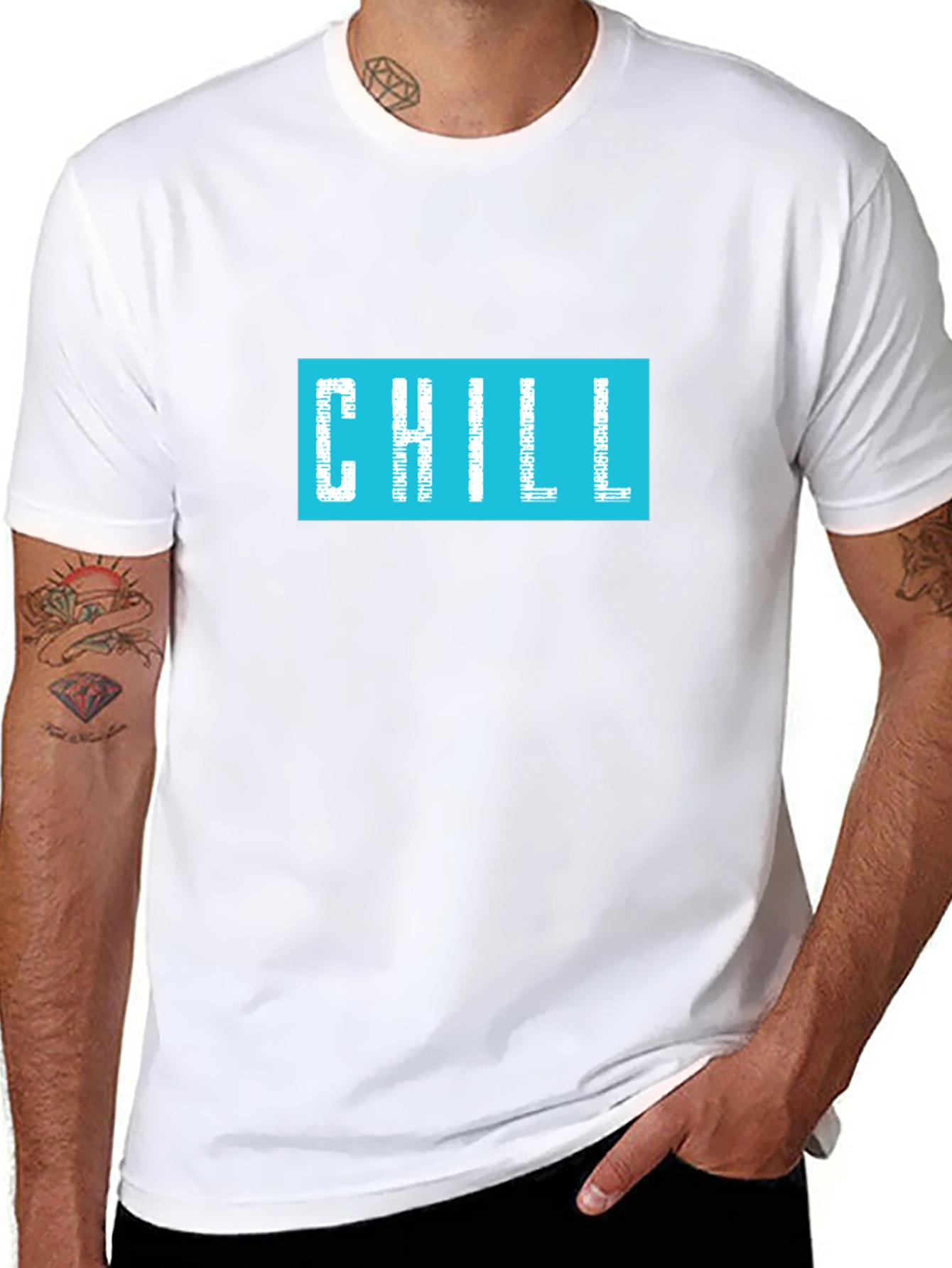 Chill Graphic Tee - Relaxed Fit - 8