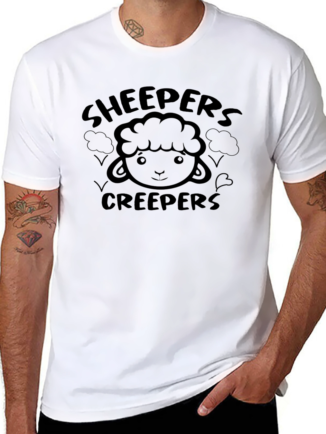 Black Sheepers Creepers Graphic Tee view 8