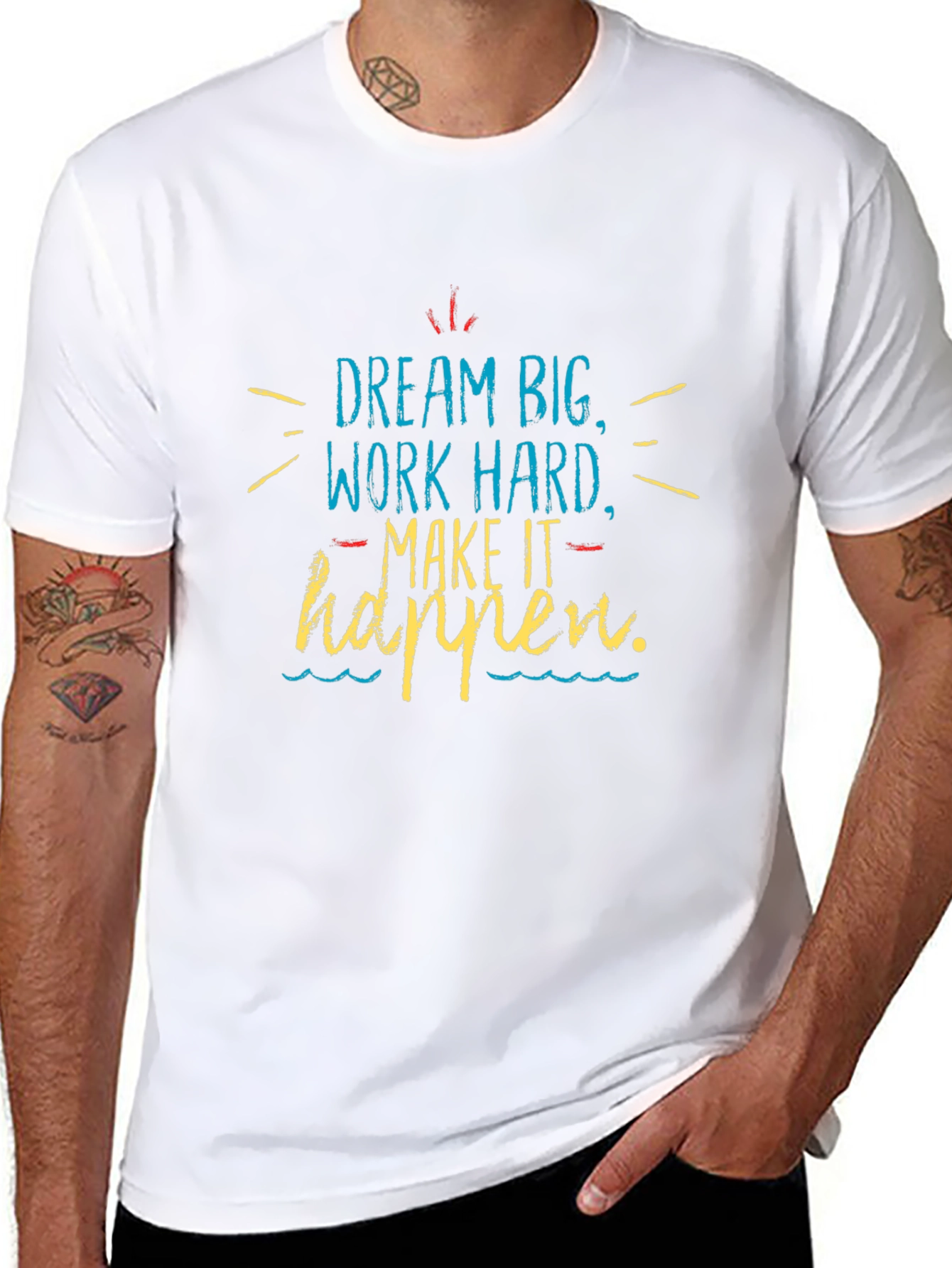 Dream Big Motivational T-Shirt - 8