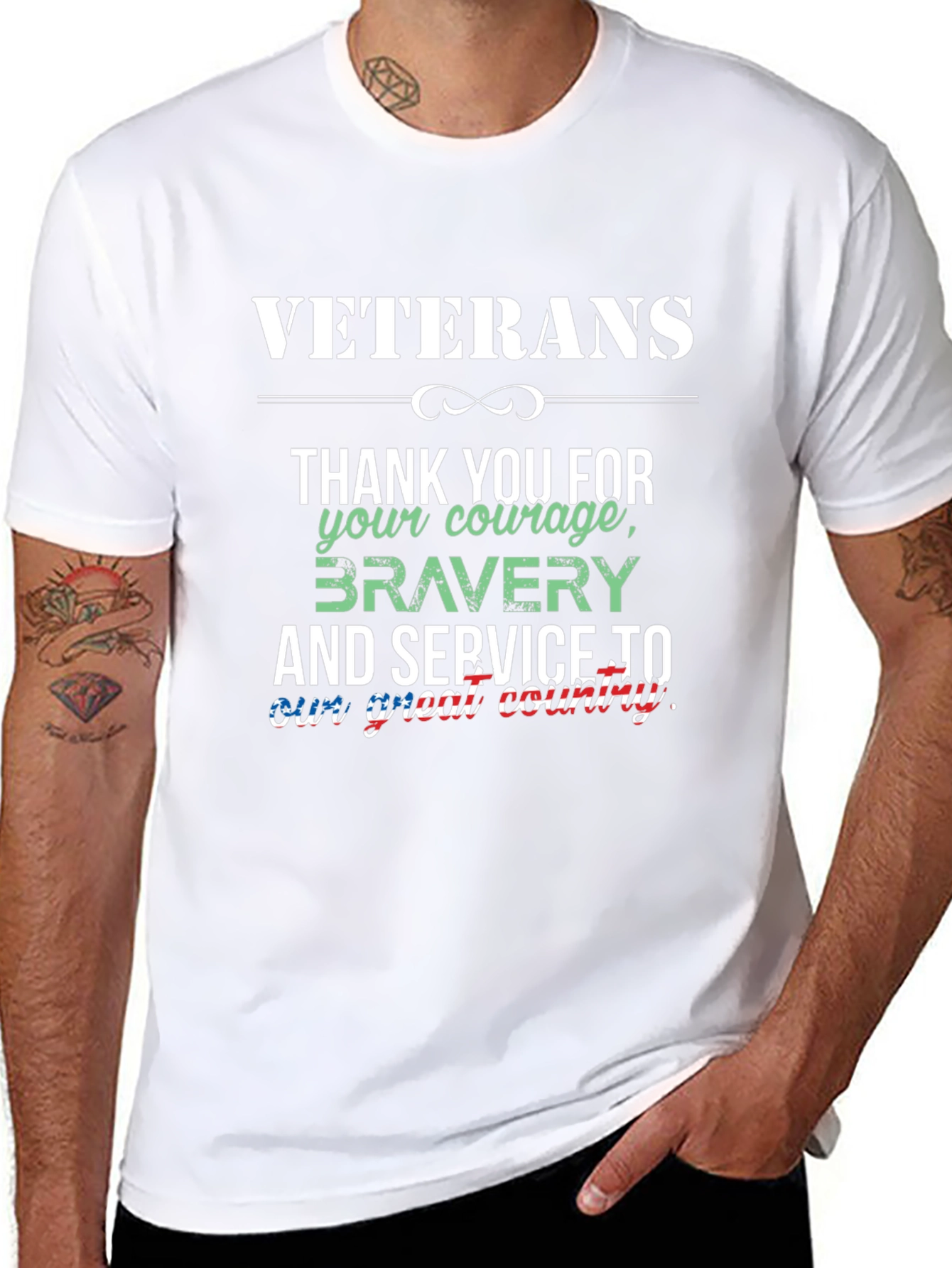 Veterans Appreciation Graphic T-Shirt - 8