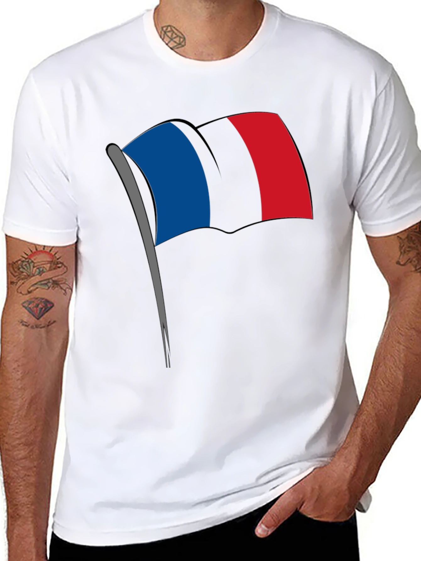 Black Flag Graphic Tee - Black T-Shirt view 8