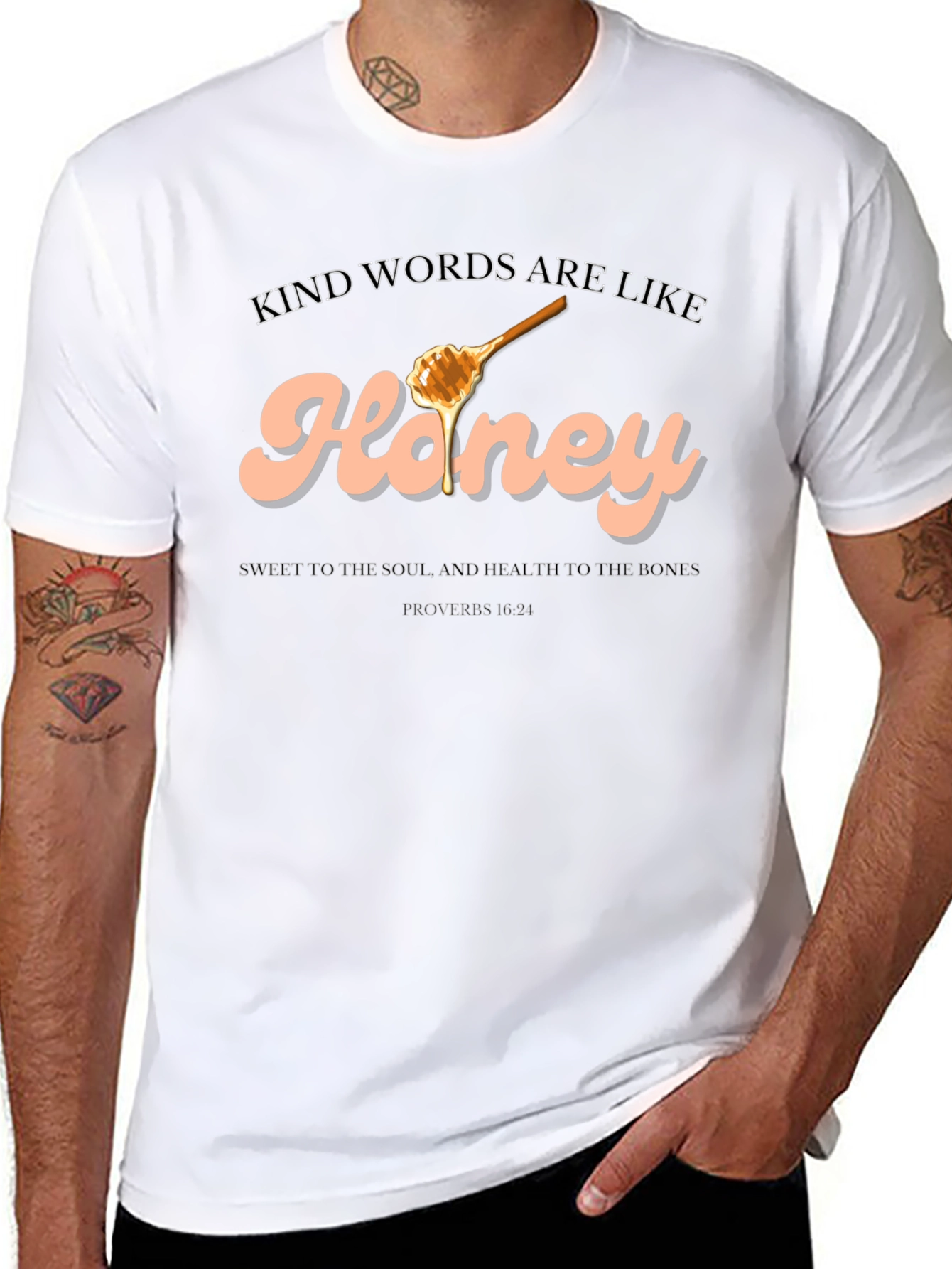 Kind Words are Like Honey T-Shirt - 8