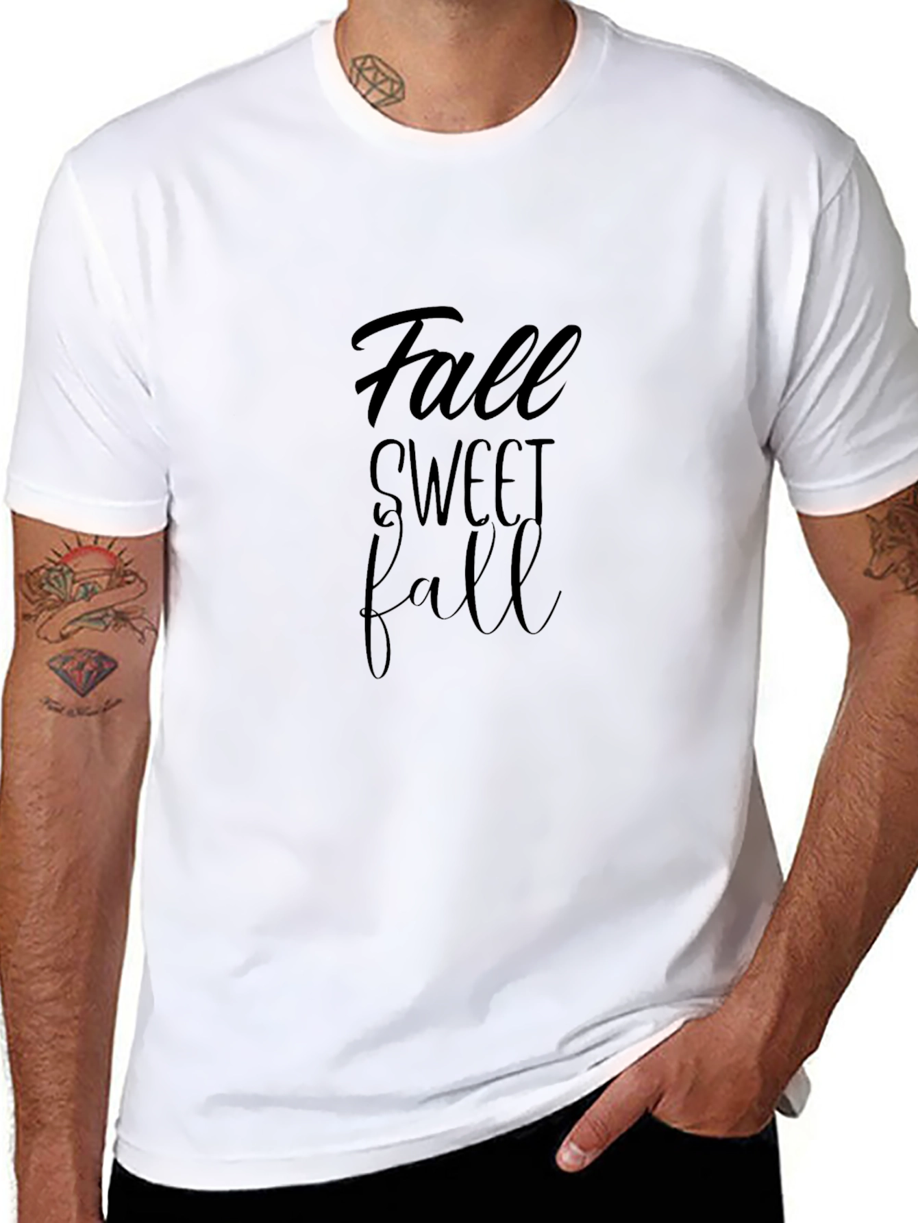Black Fall Sweet Fall Black T-Shirt view 8