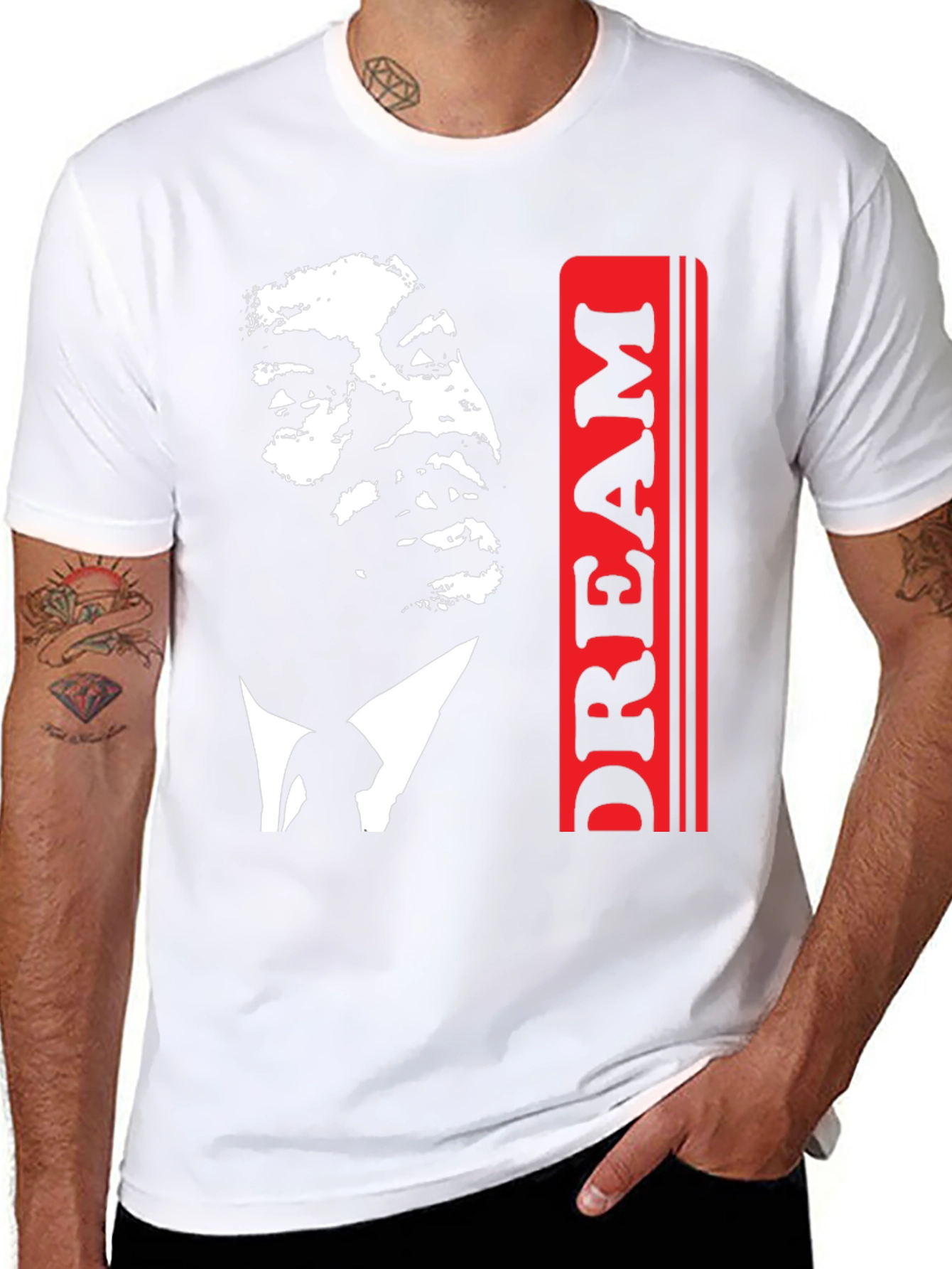 Black Dream Graphic Tee - Black view 8