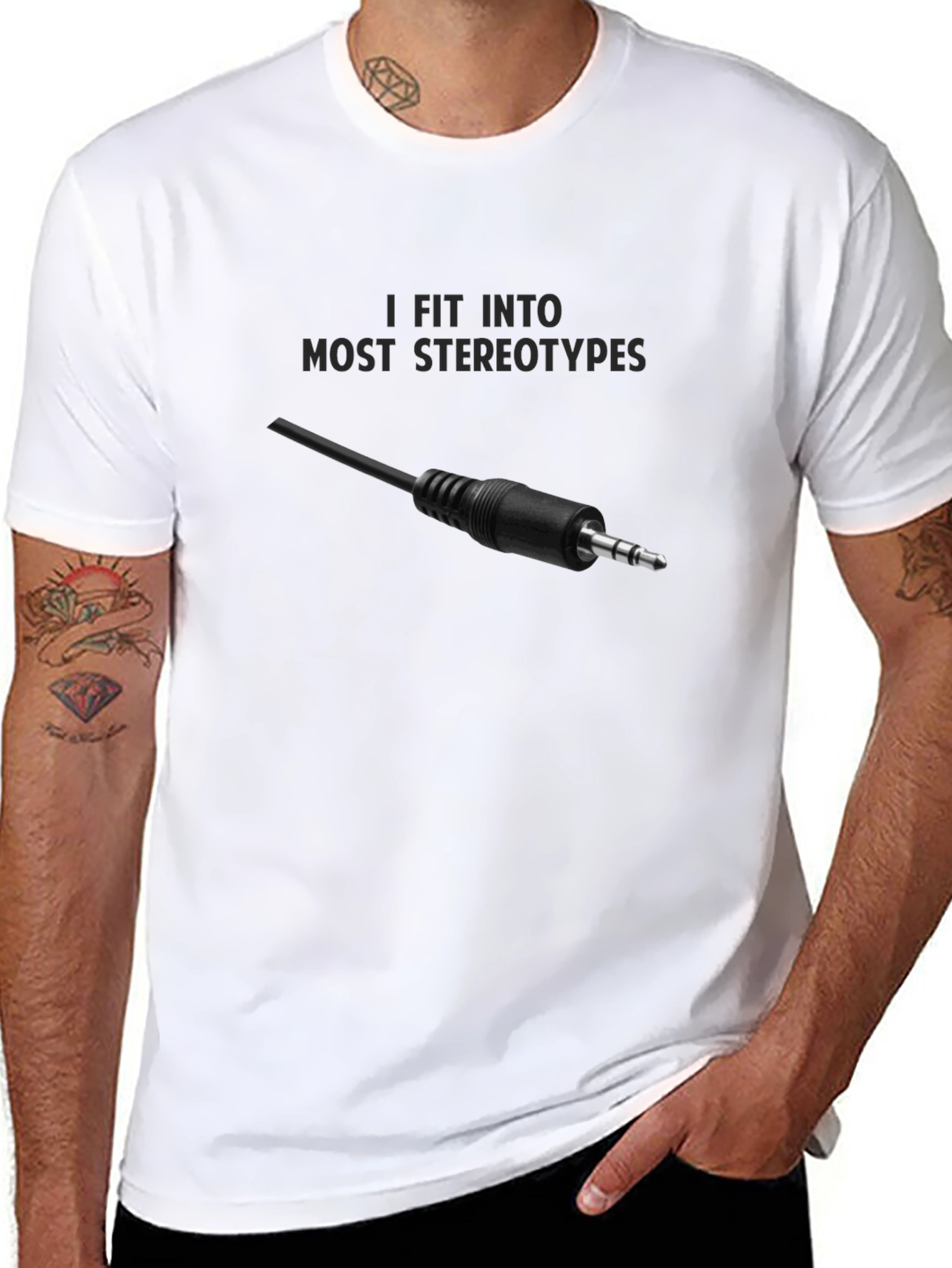 Black Stereotype Humor T-Shirt view 8